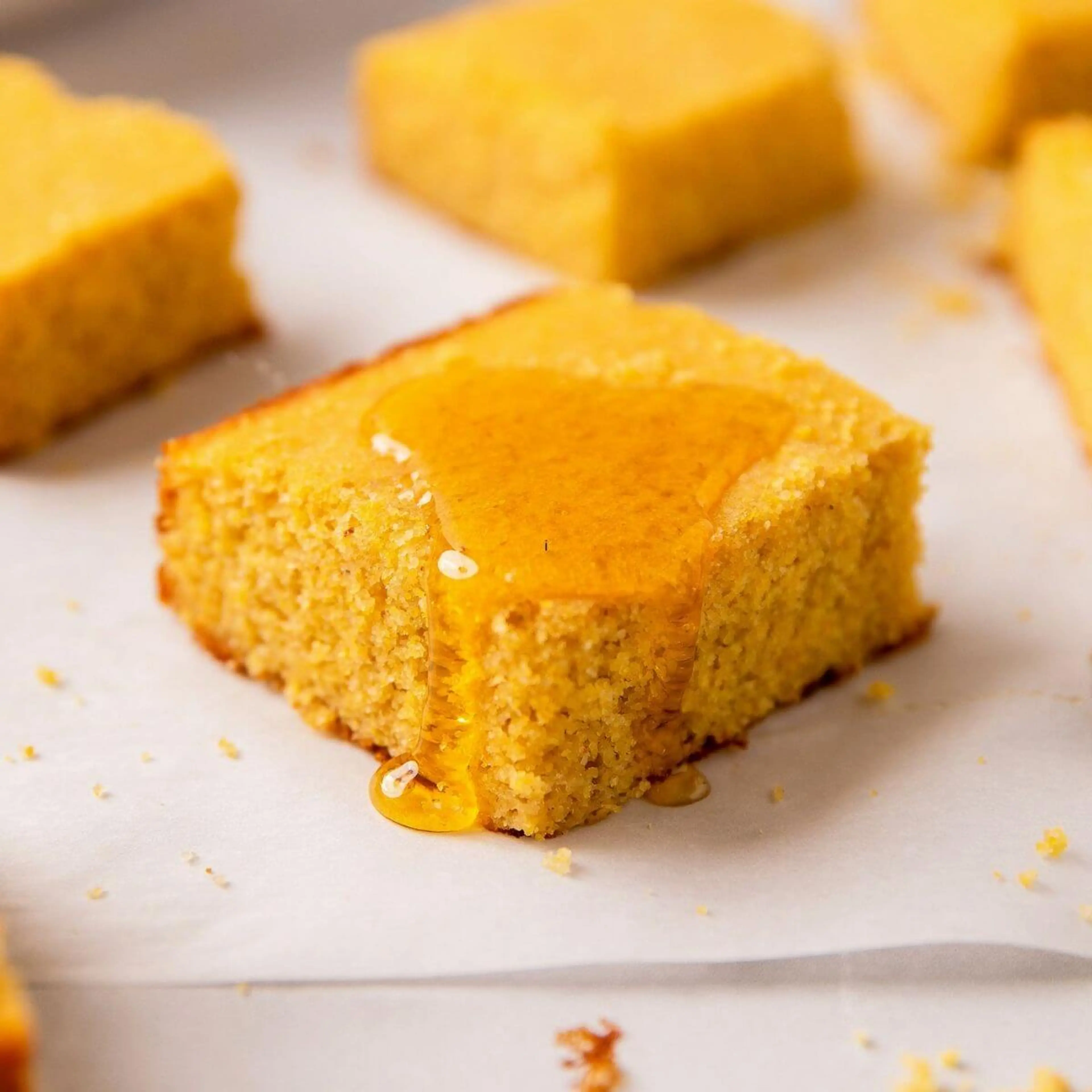 Healthy Almond Flour Cornbread (Gluten Free)