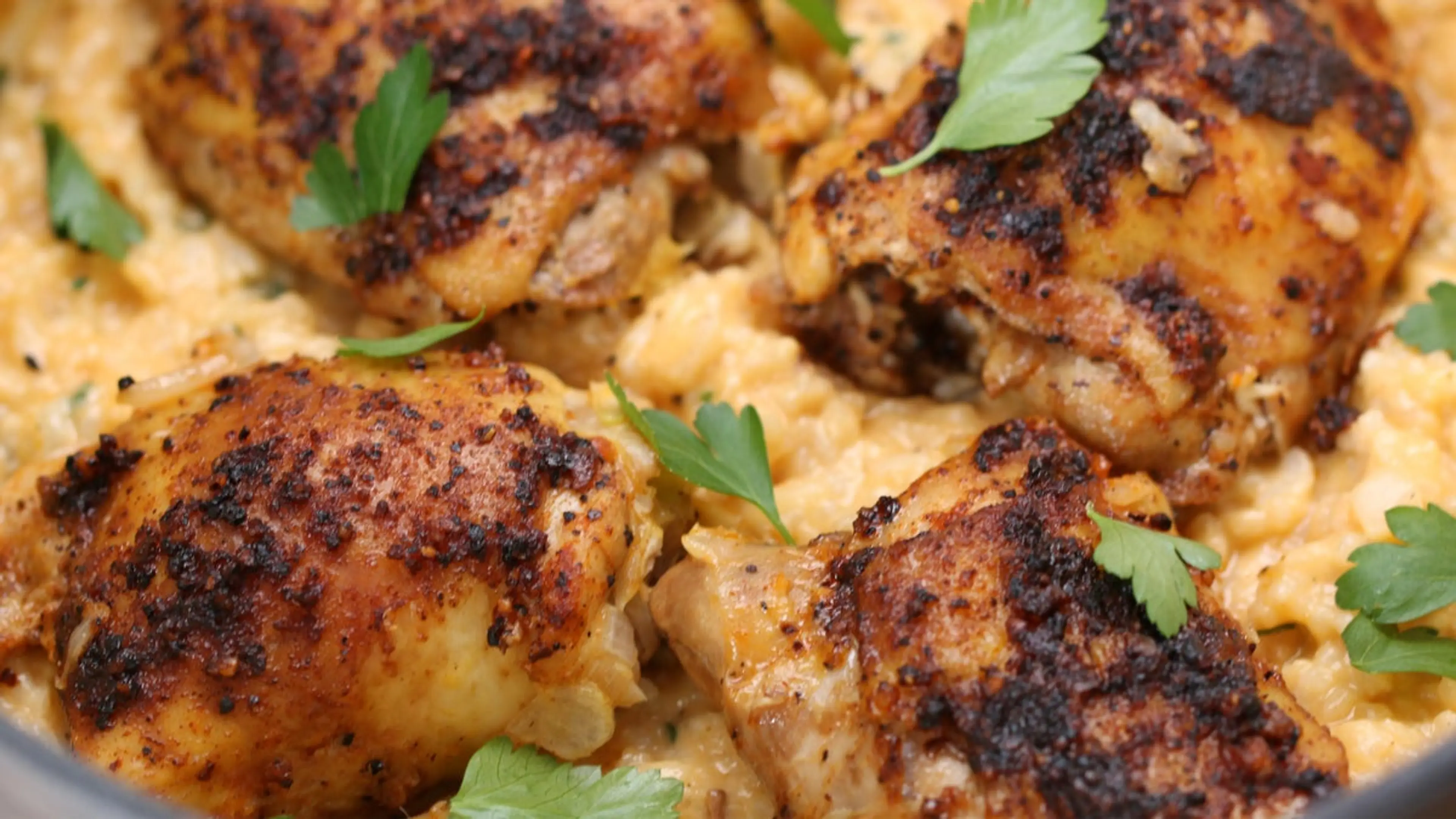 One-Pot Lemon Pepper Chicken and Rice Recipe by Tasty