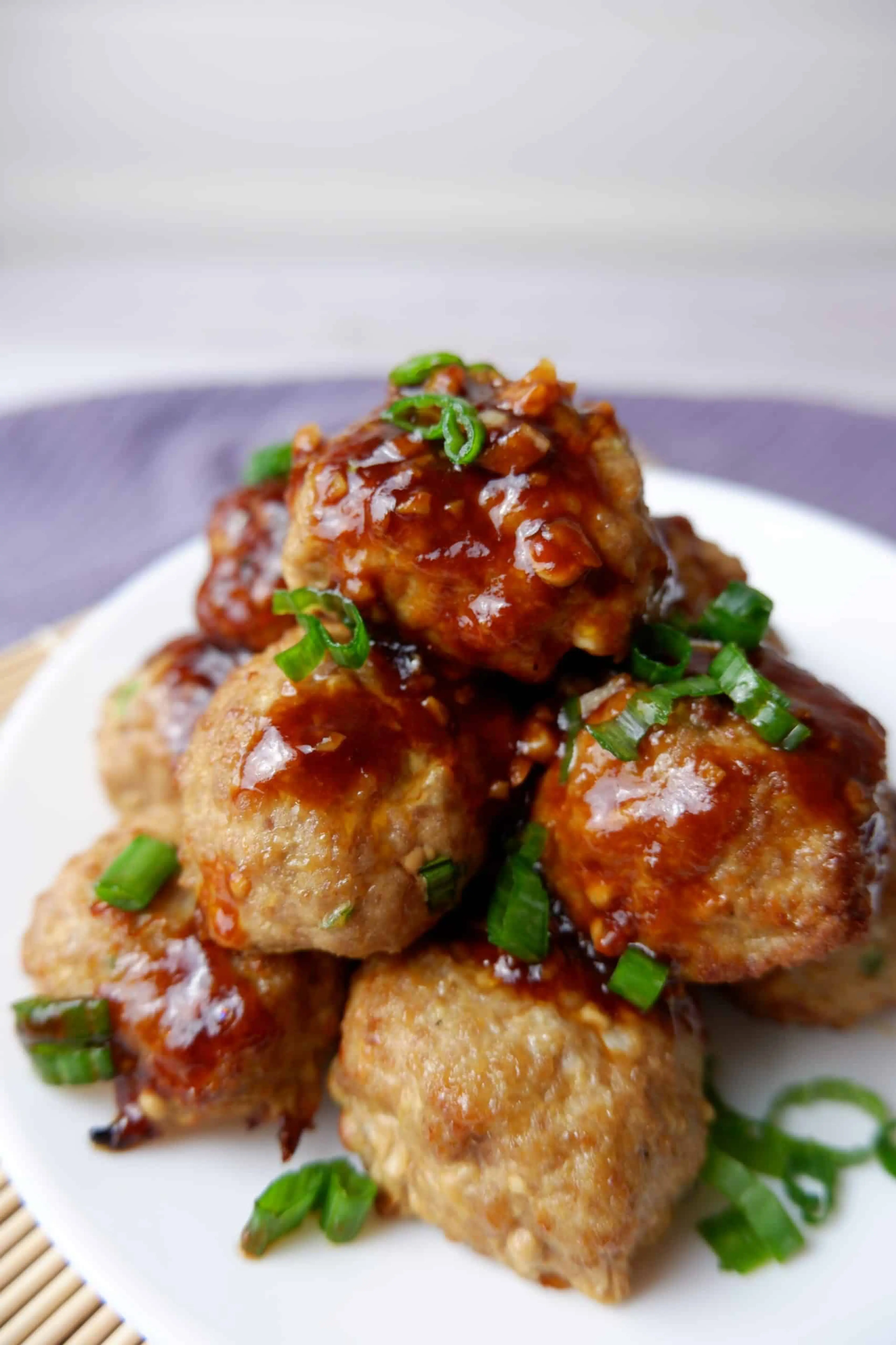 20 Minute Air Fryer Asian Meatballs