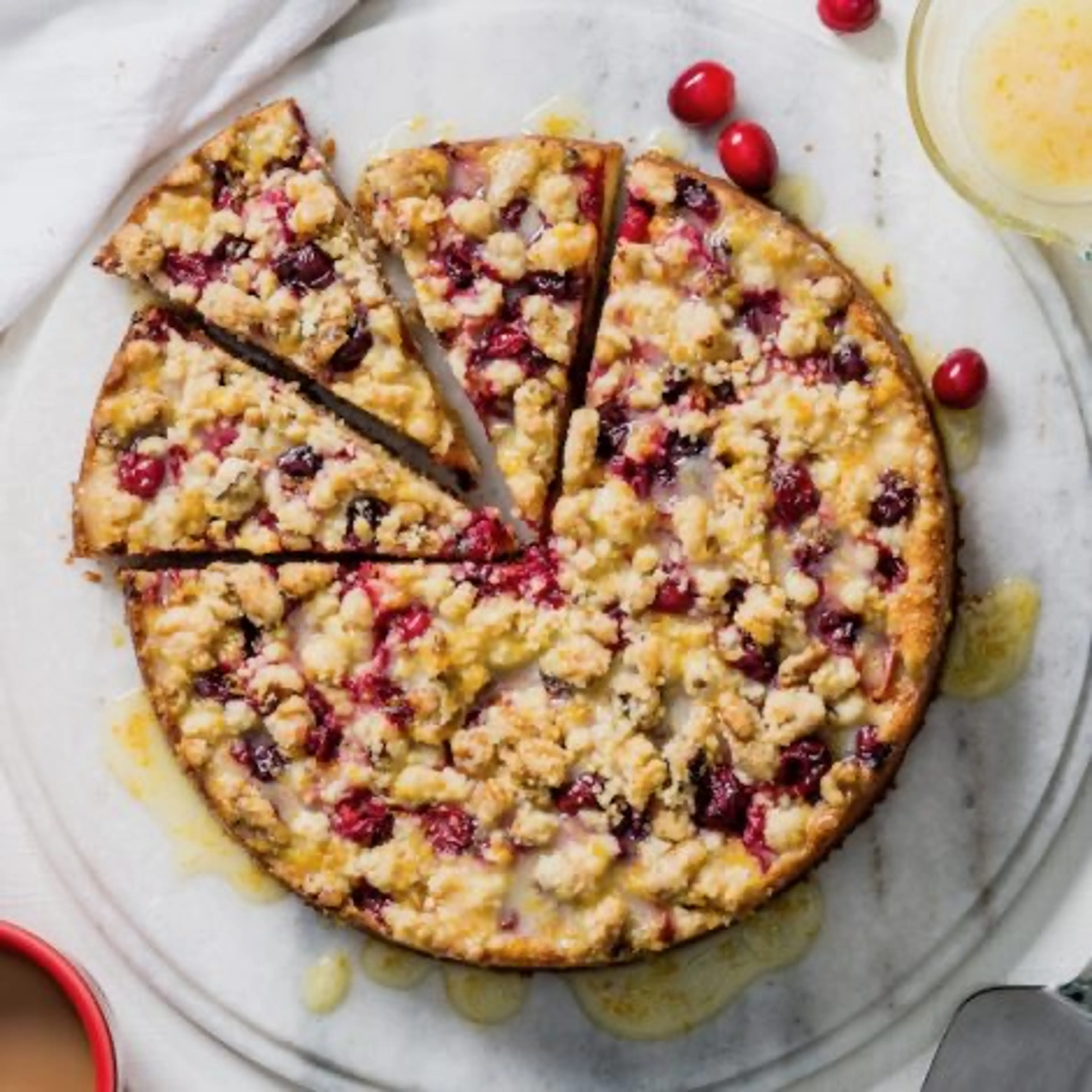 Cranberry Citrus Coffee Cake