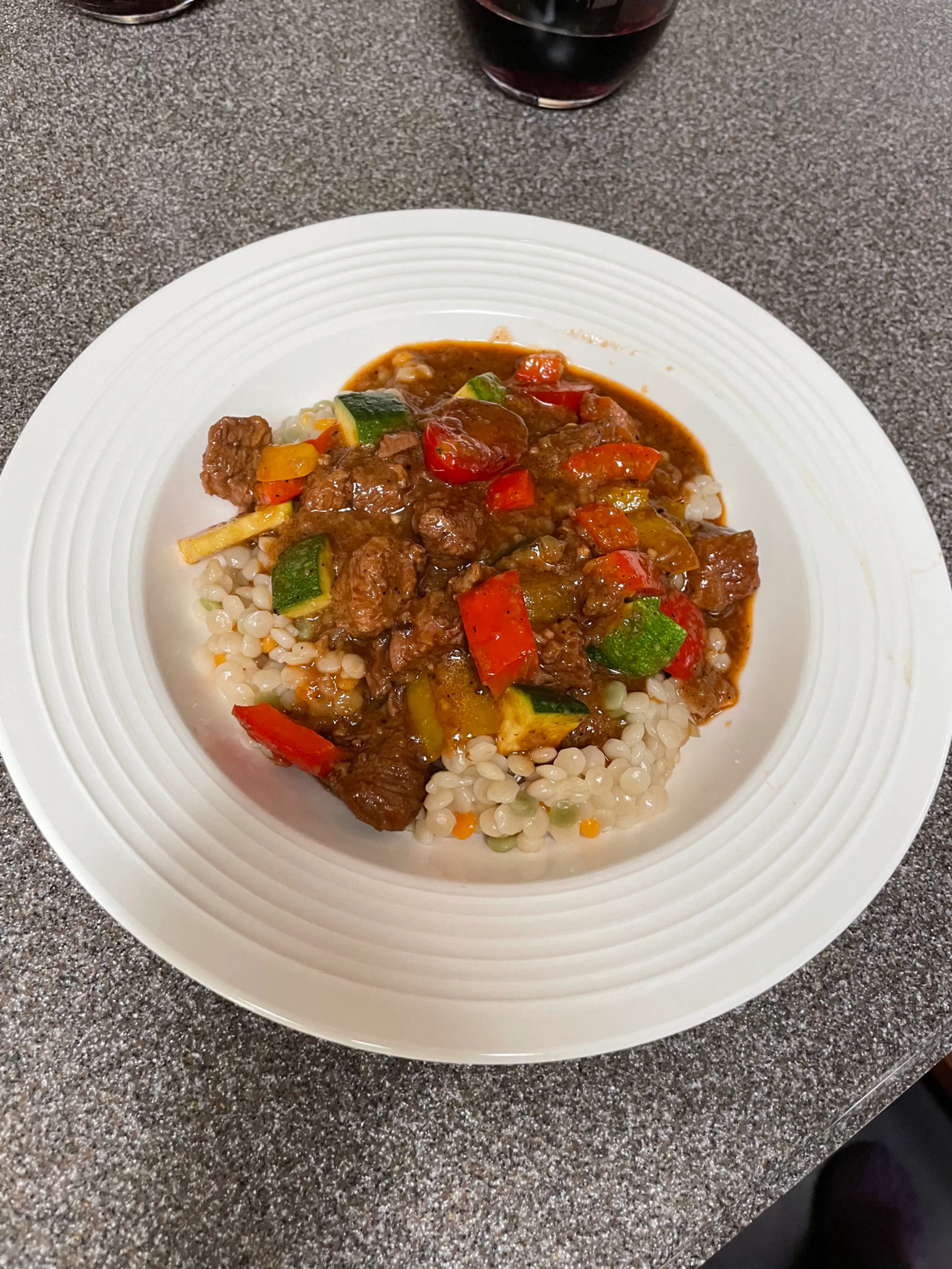 Slow Cooked SUMMER Beef Casserole