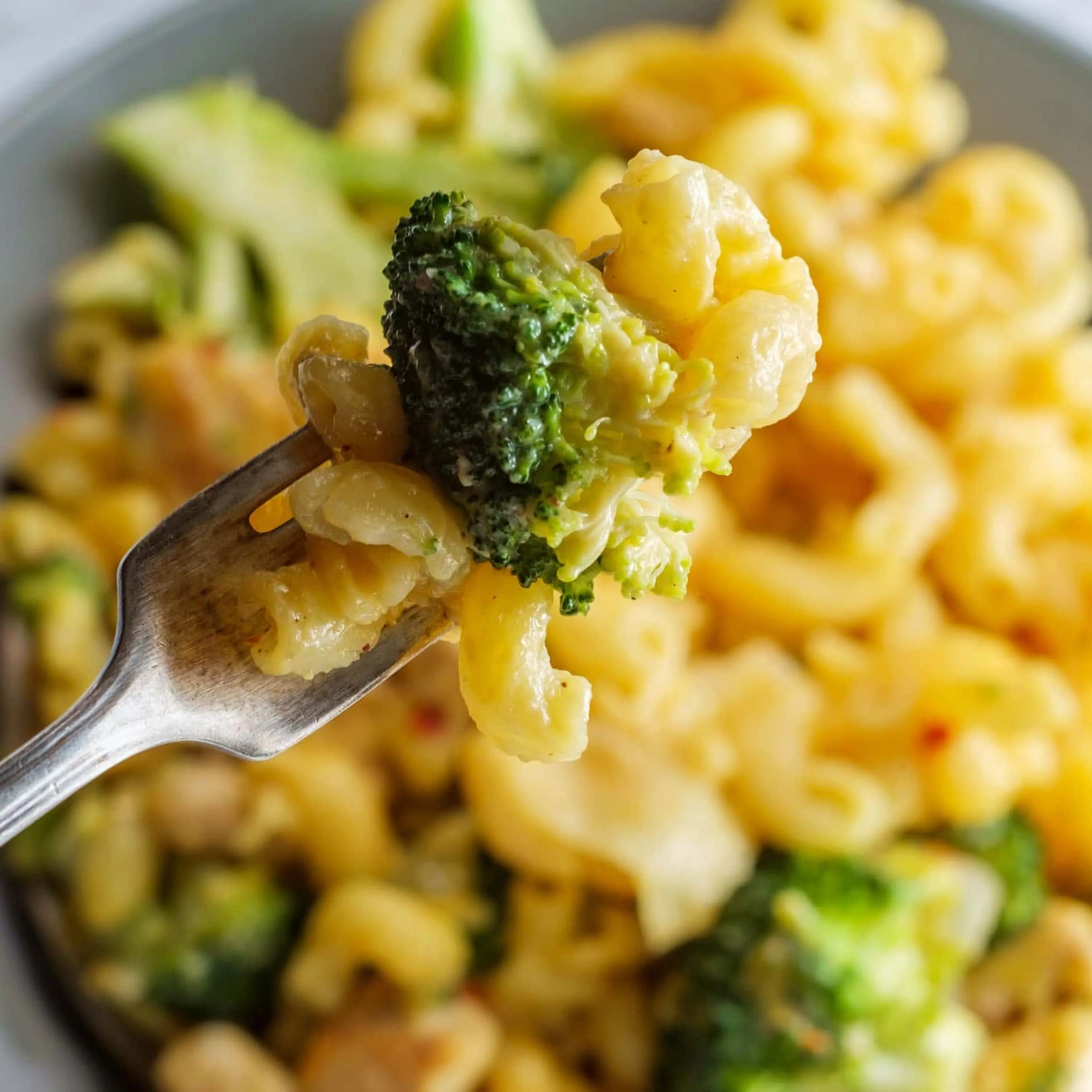 Quick-Baked Broccoli Mac and Cheese