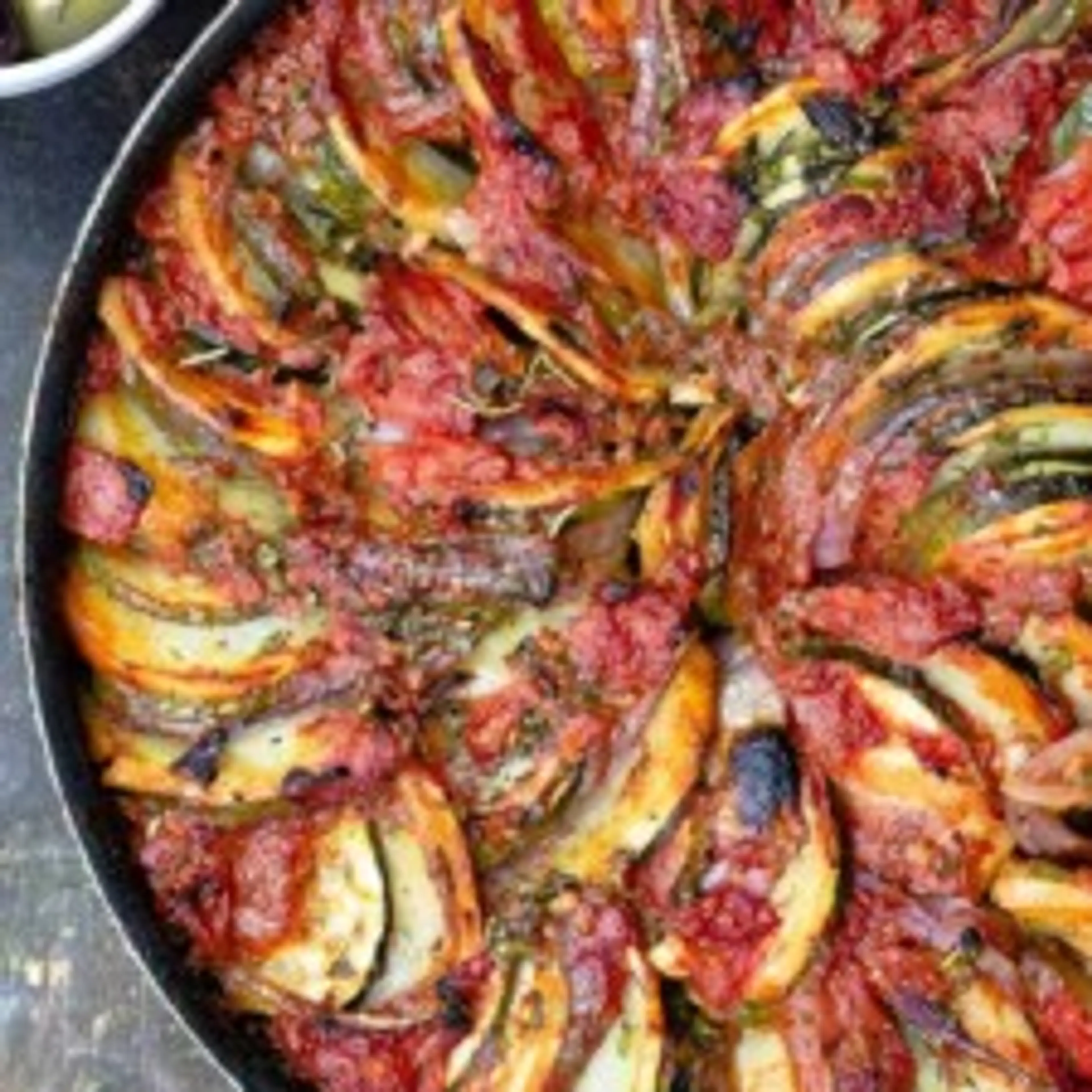 Briam: Traditional Greek Roasted Vegetables