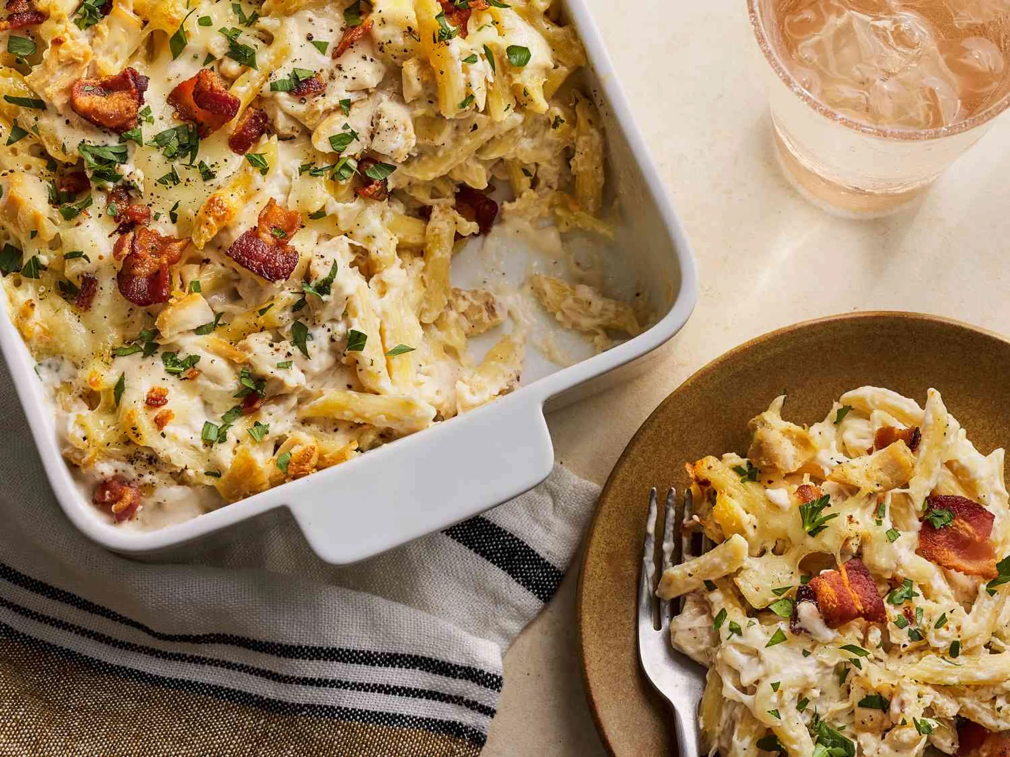 Chicken-Bacon Ranch Casserole