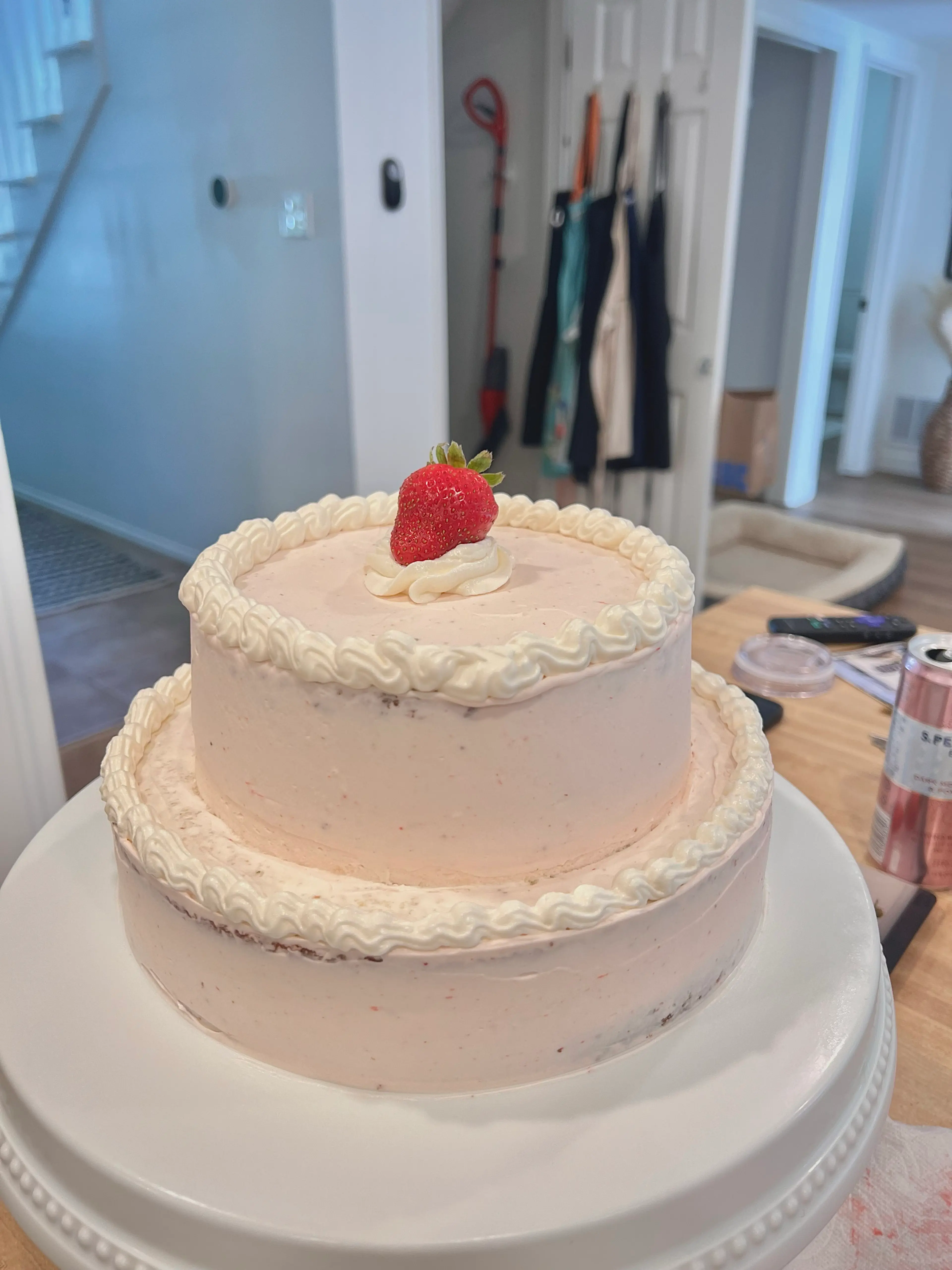 *Unfinished* Strawberry Perfection Cake