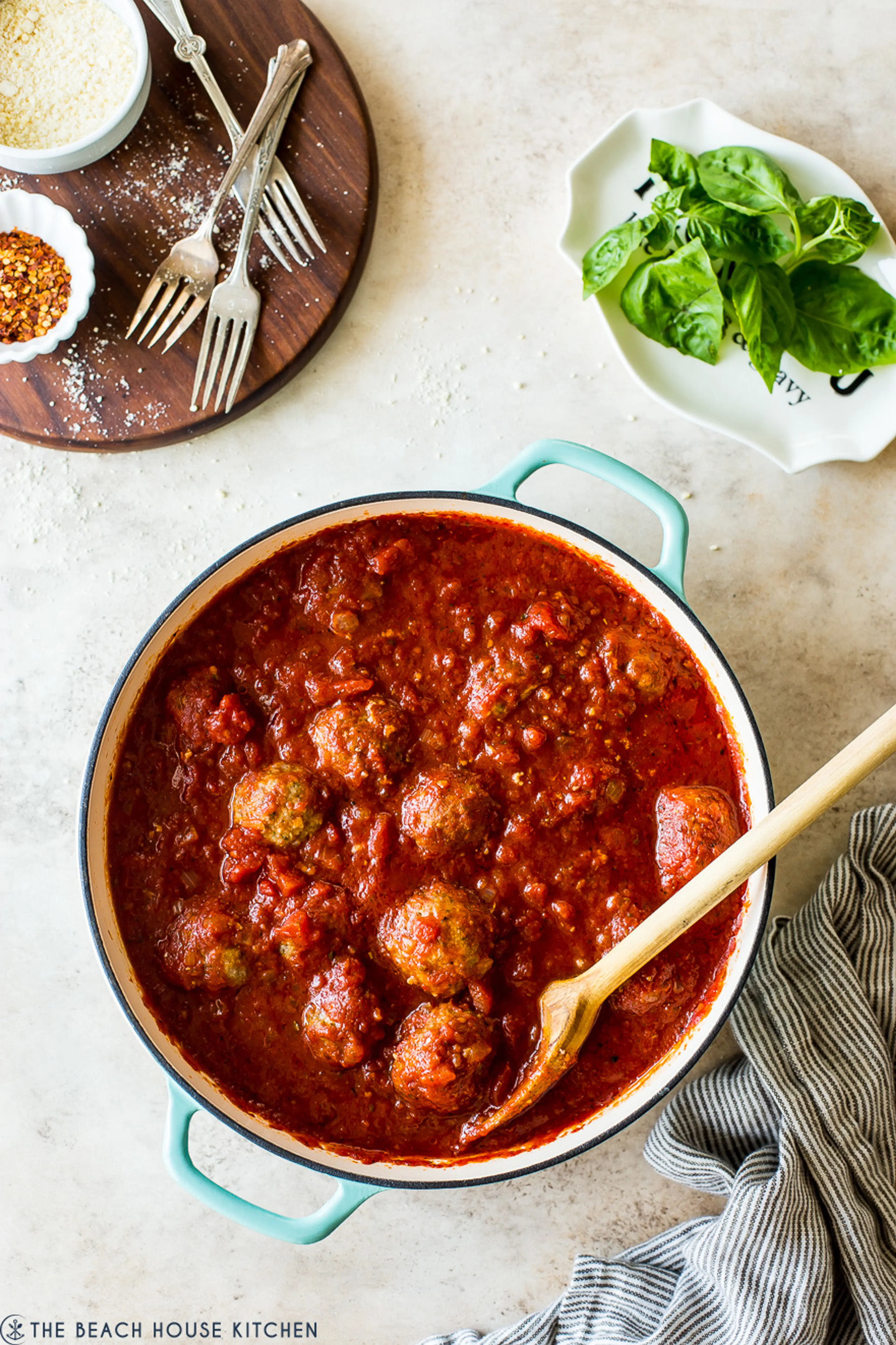 Mom's Meatballs and Marinara Sauce