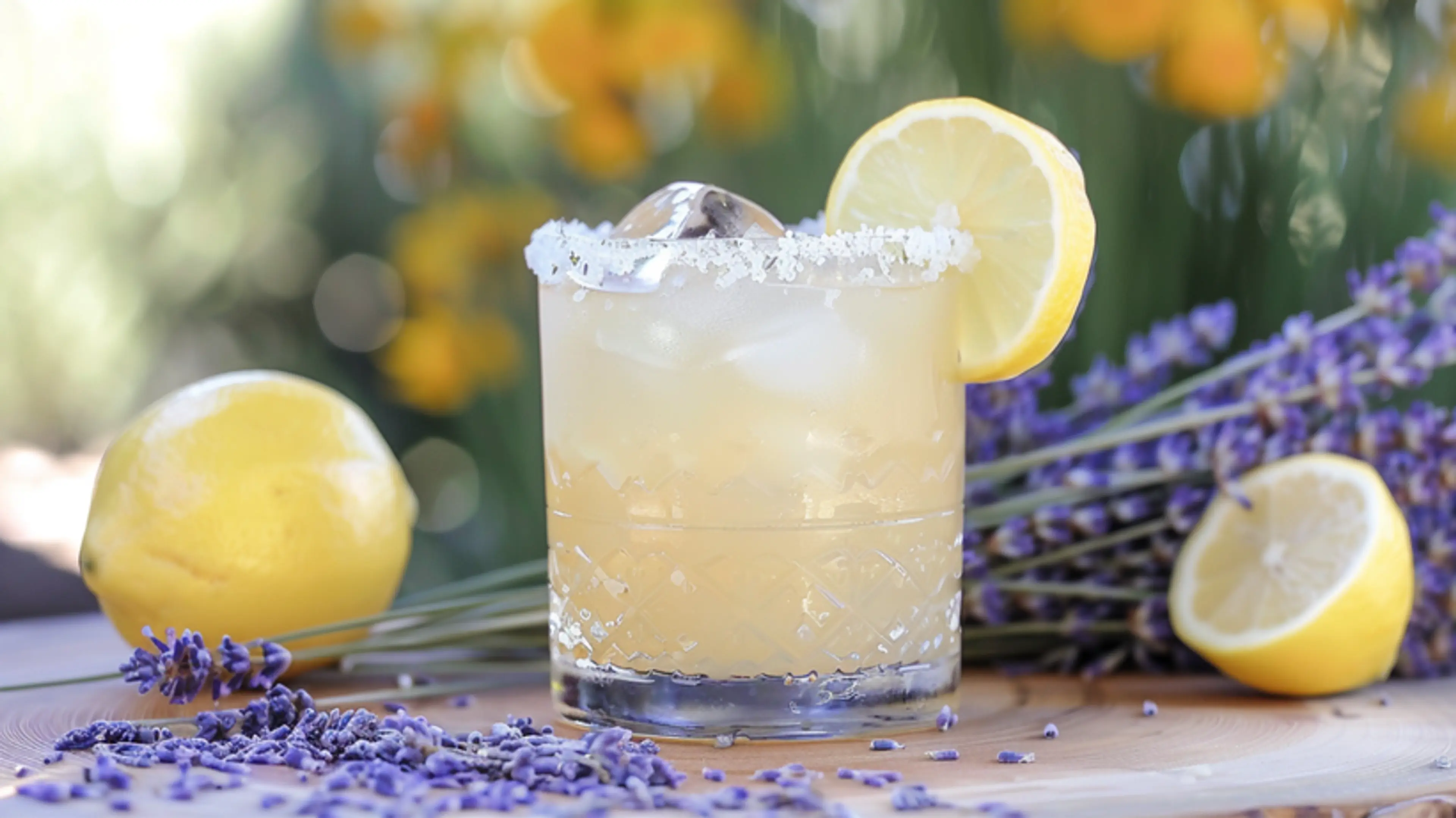 Lemon Lavender Margarita
