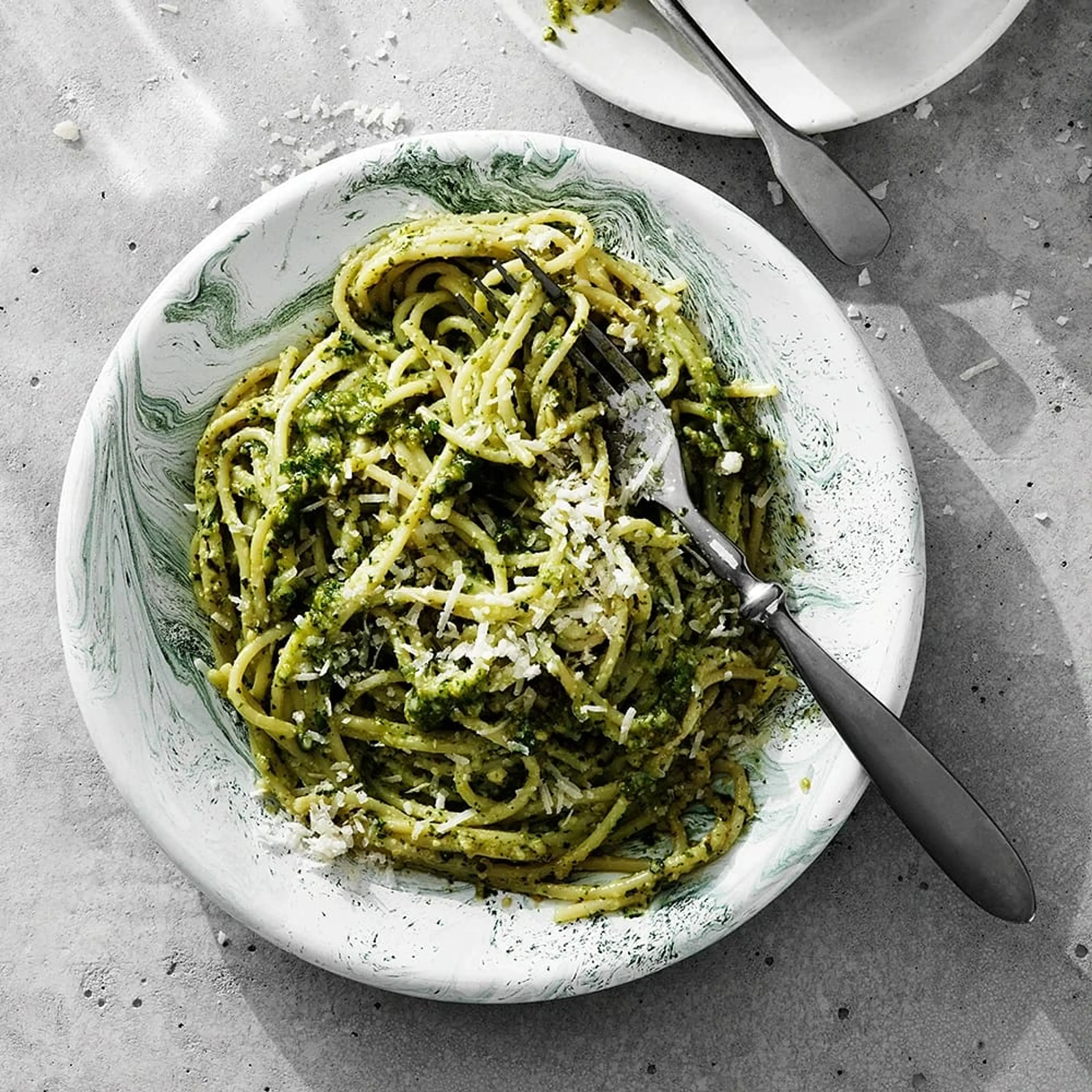 Pesto med pasta