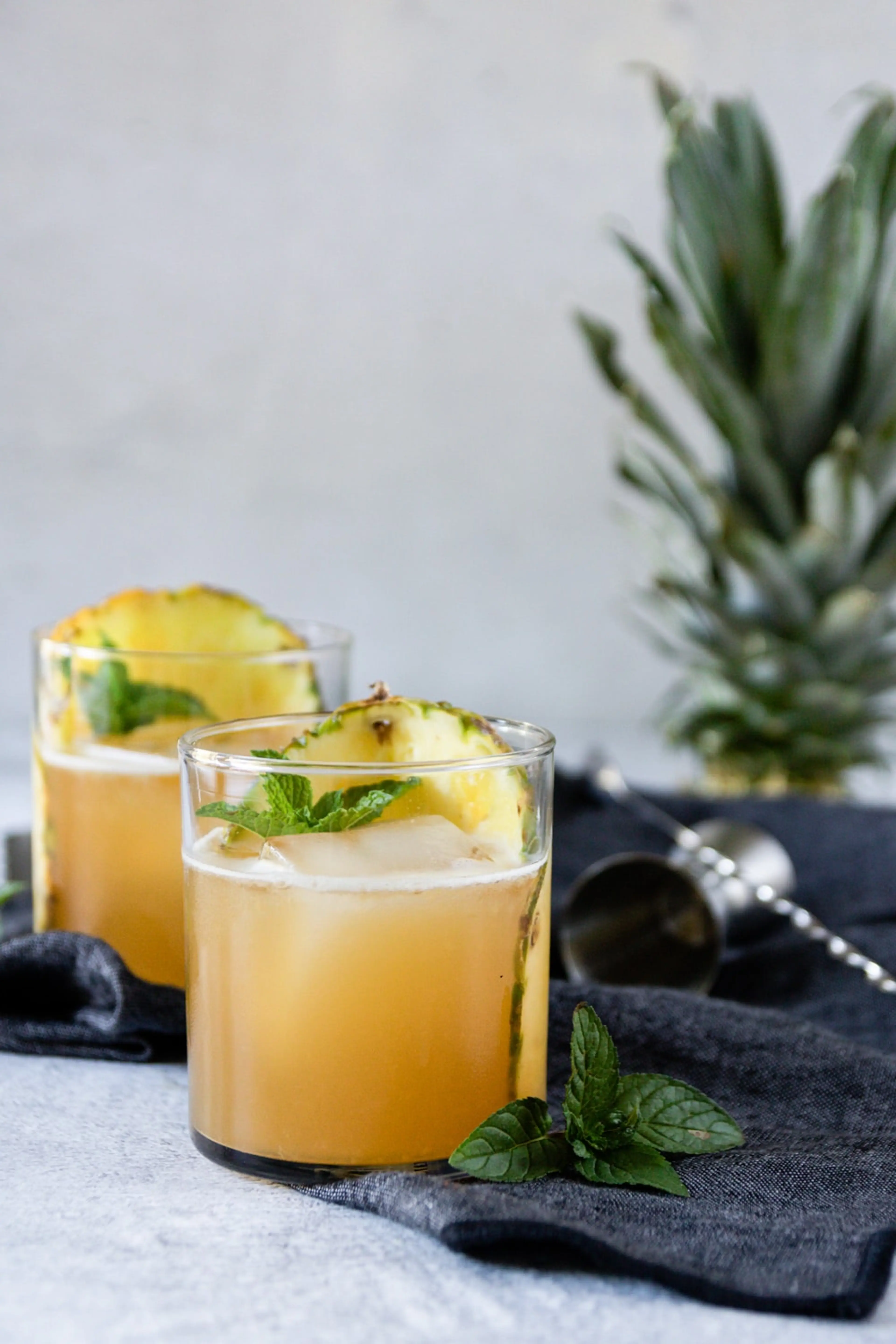 Bourbon Pineapple Smash