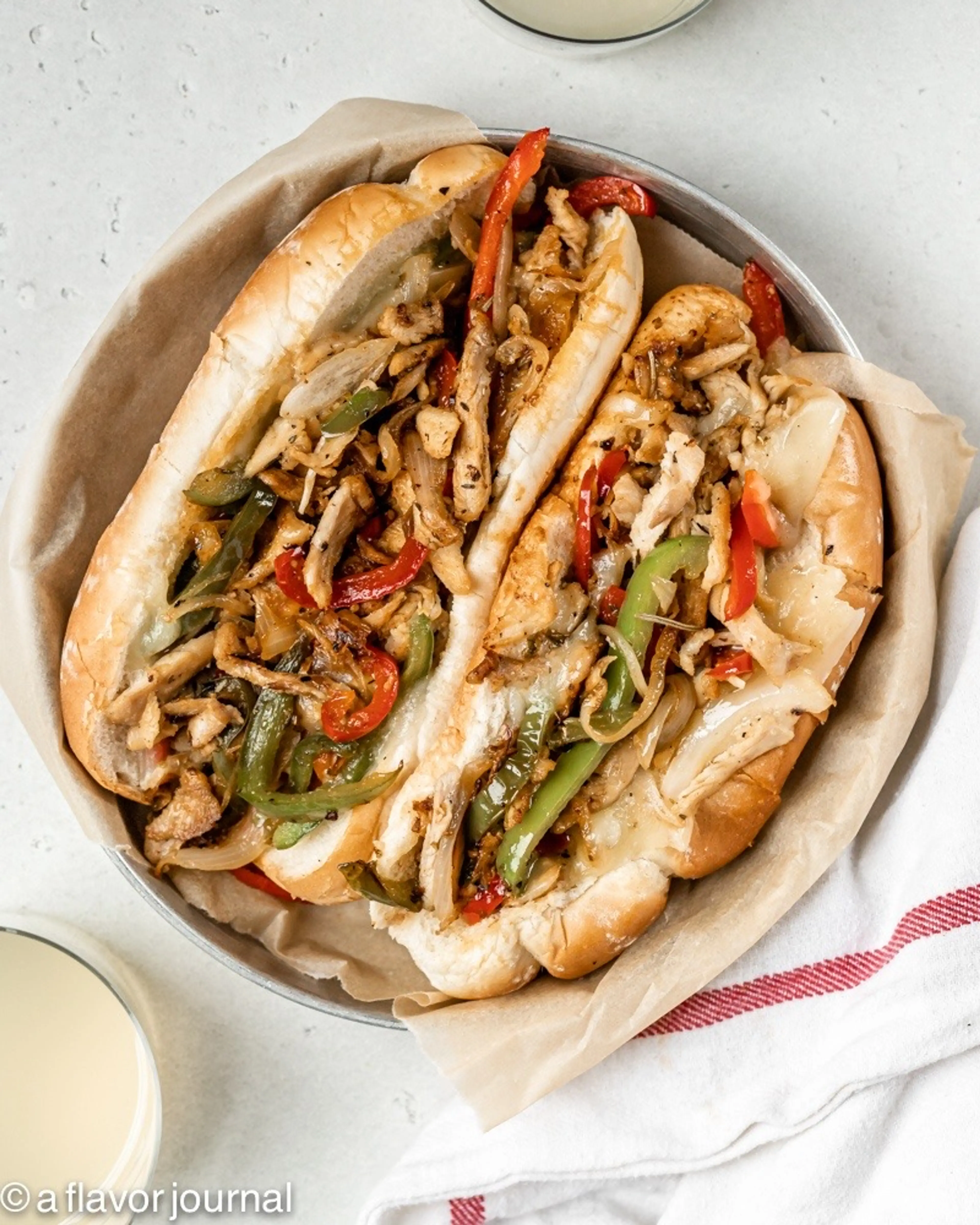 Chicken Philly Sandwich Recipe