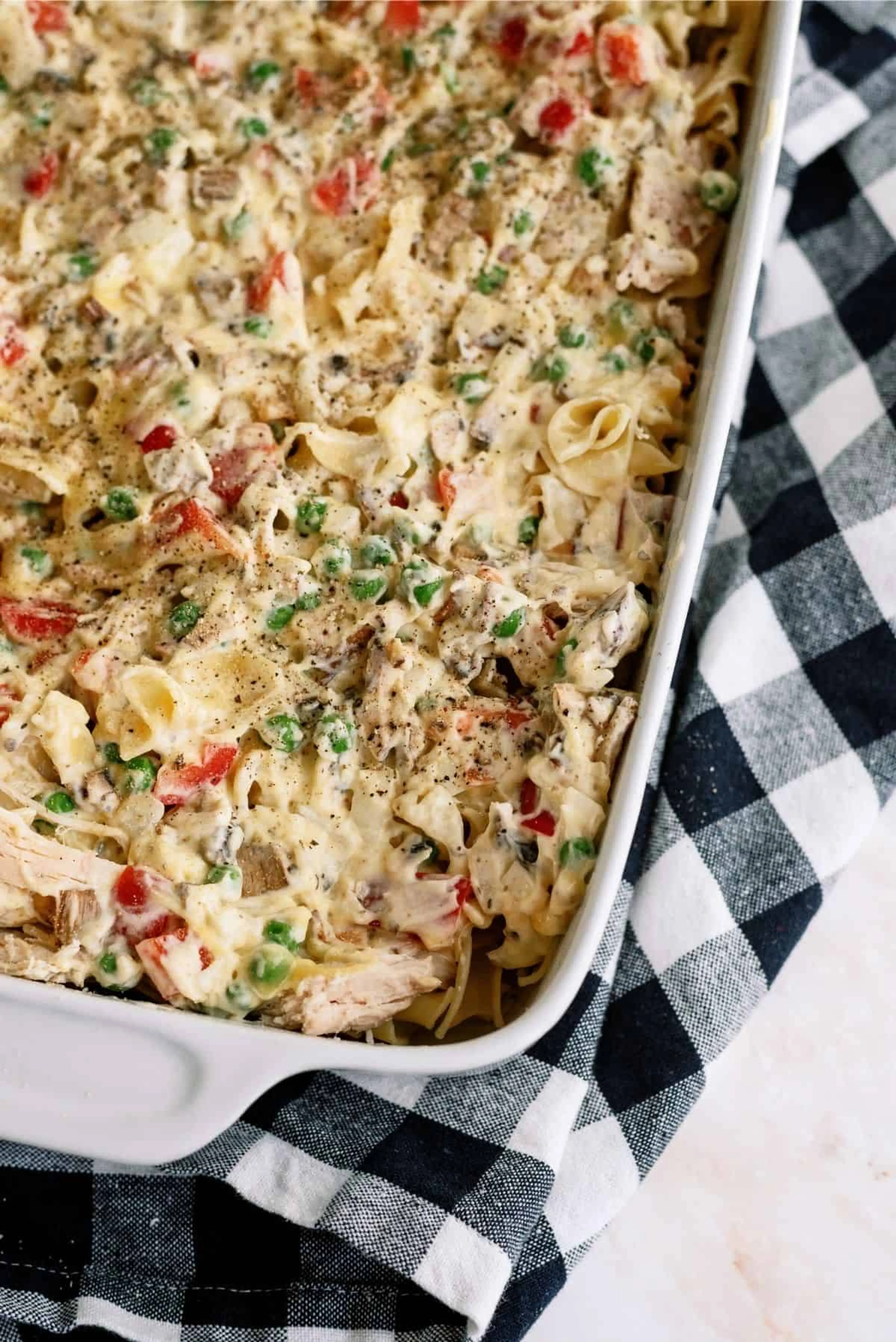 Easy Chicken and Noodle Casserole