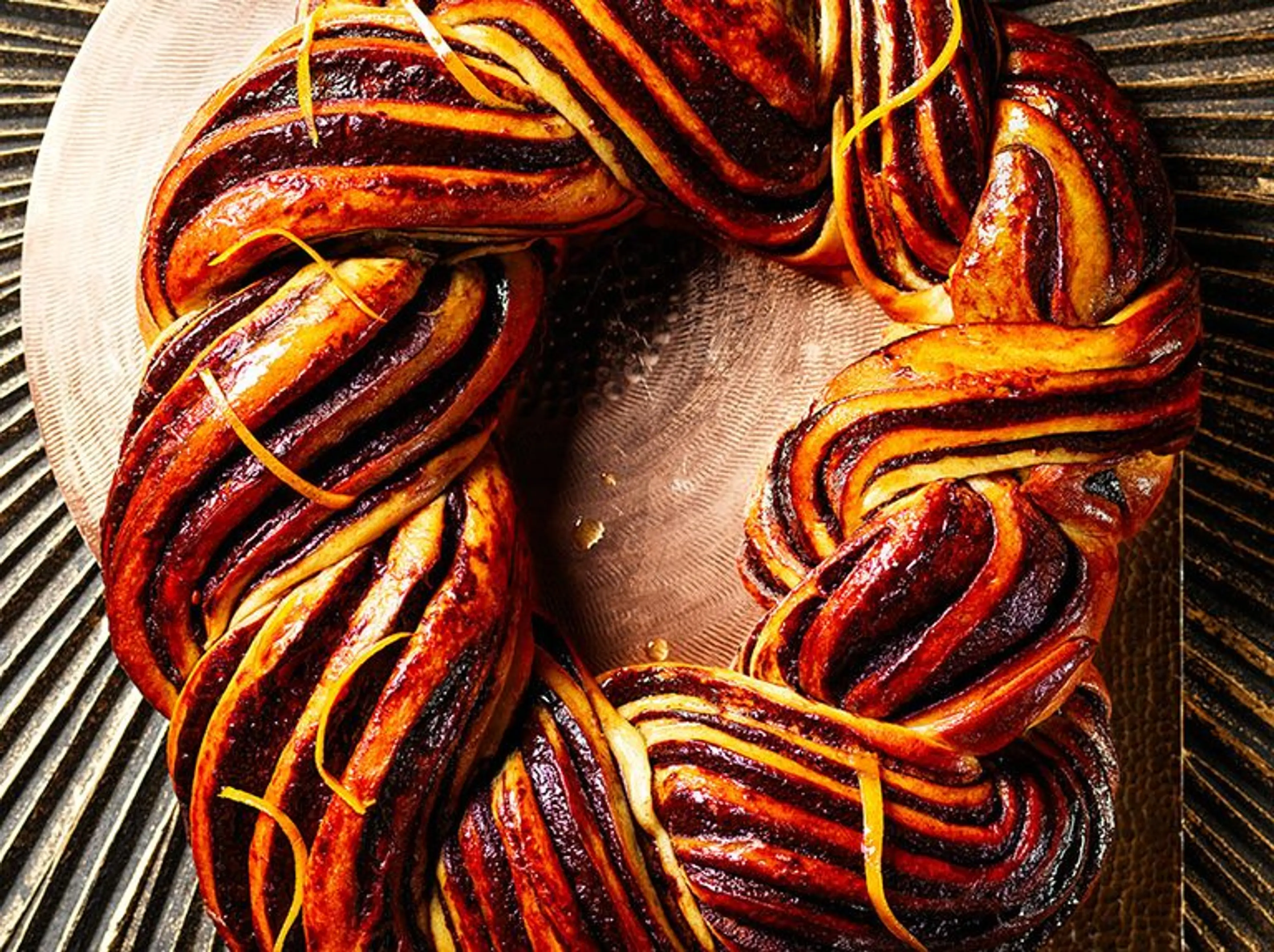 Chocolate orange babka