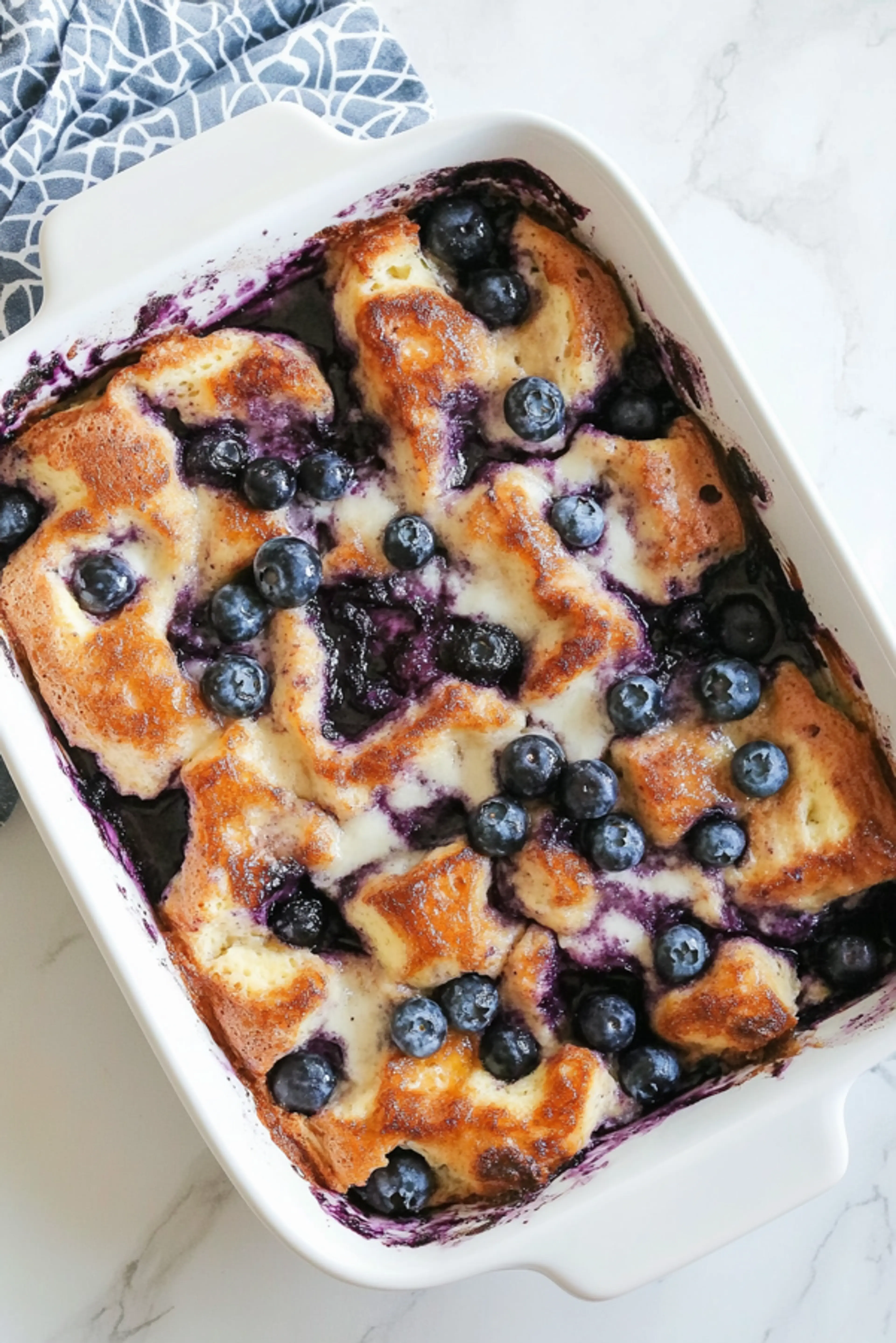 Blueberry French Toast Casserole