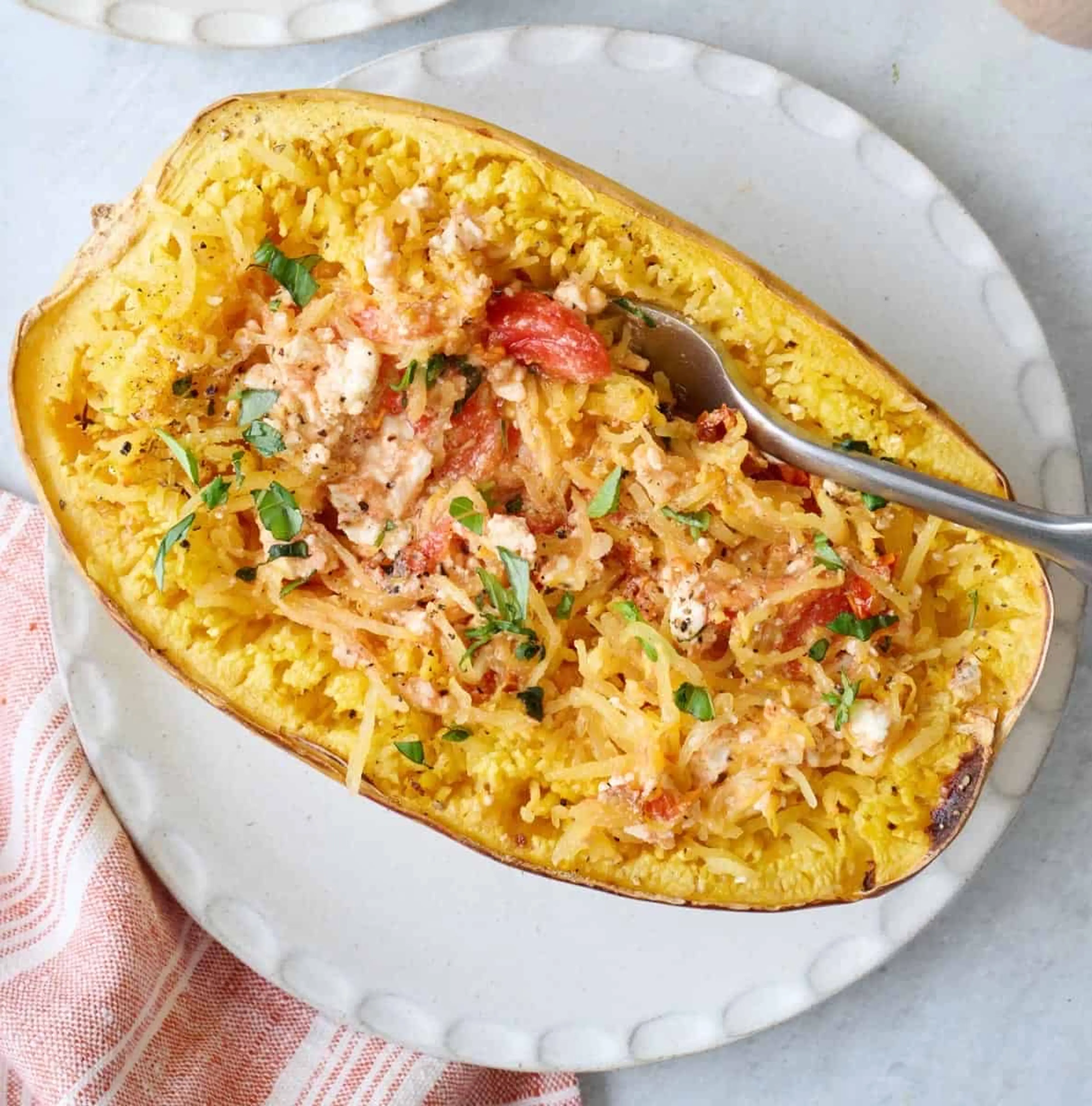 Feta Spaghetti Squash