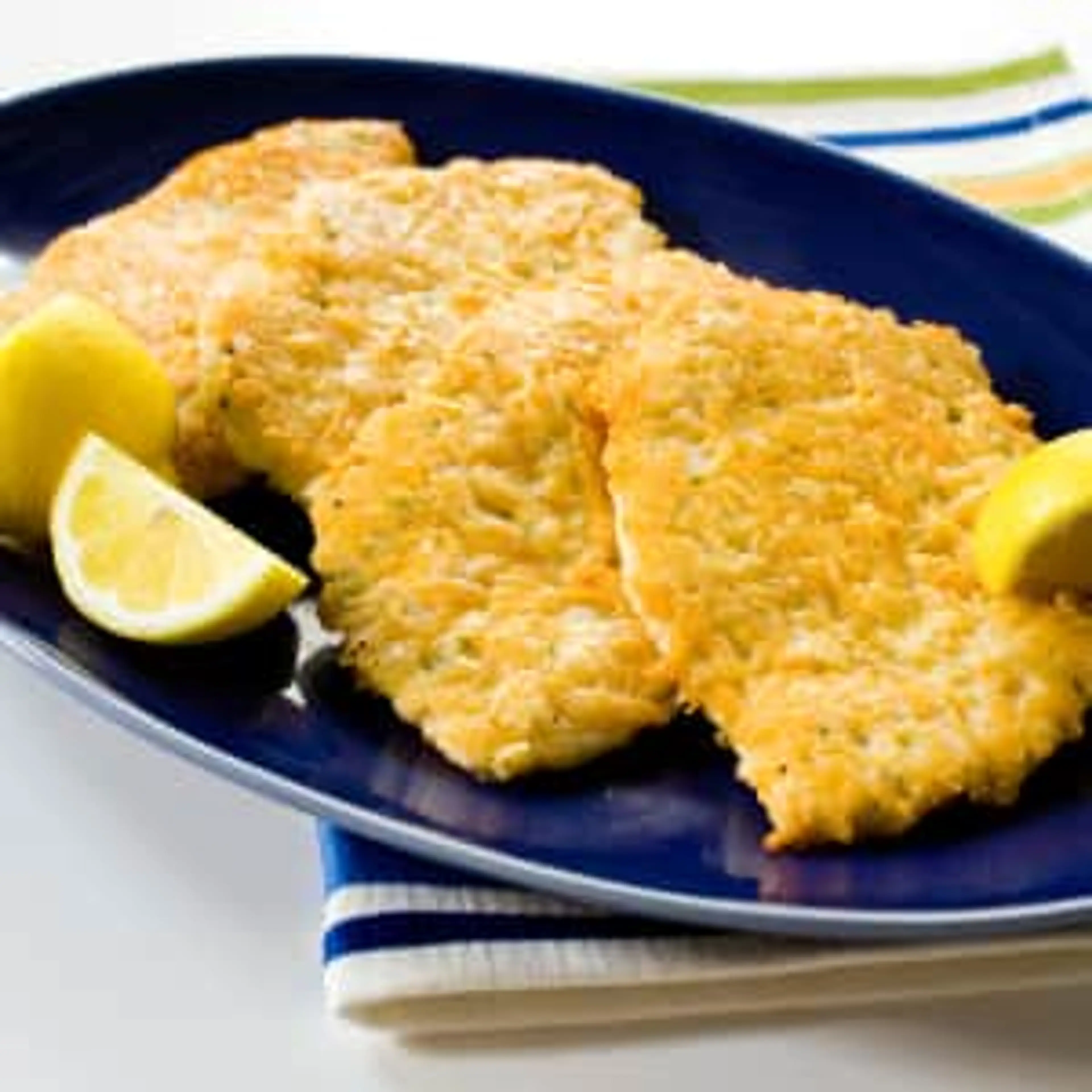 Parmesan-Crusted Chicken Cutlets