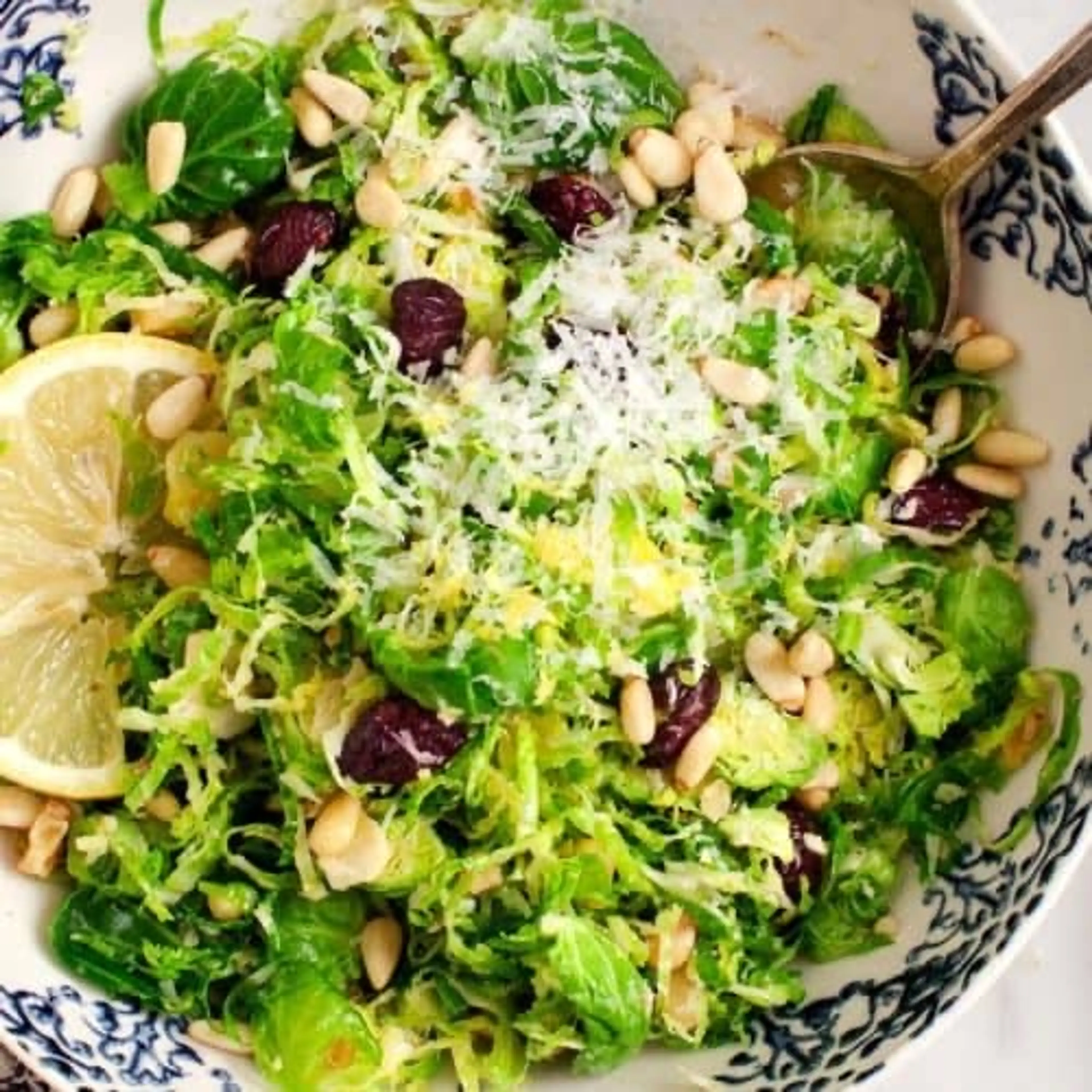 Shaved Brussels Sprout Salad