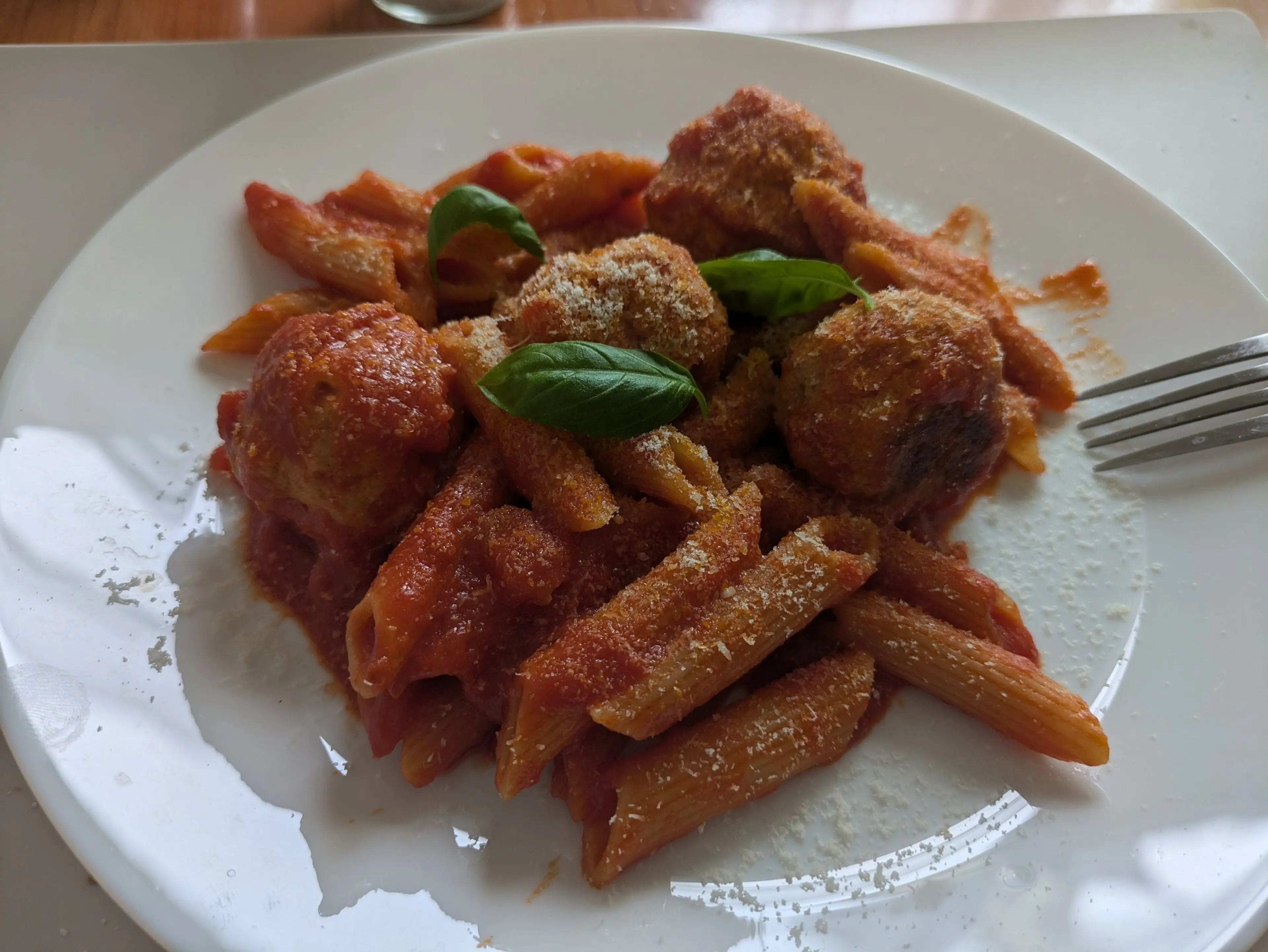 One-pot Penne and Turkey meatballs