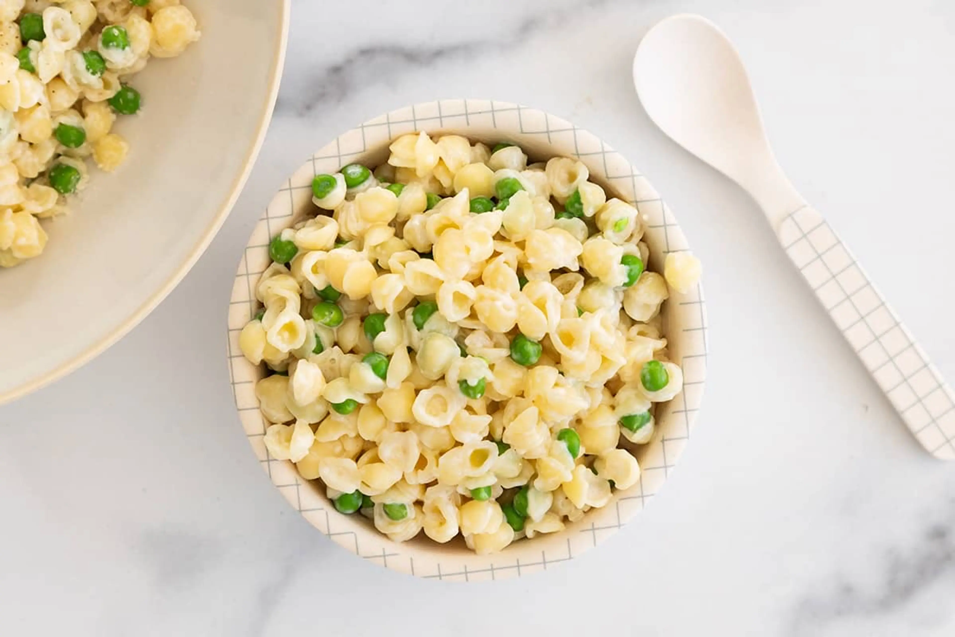 Quick Pasta with Peas