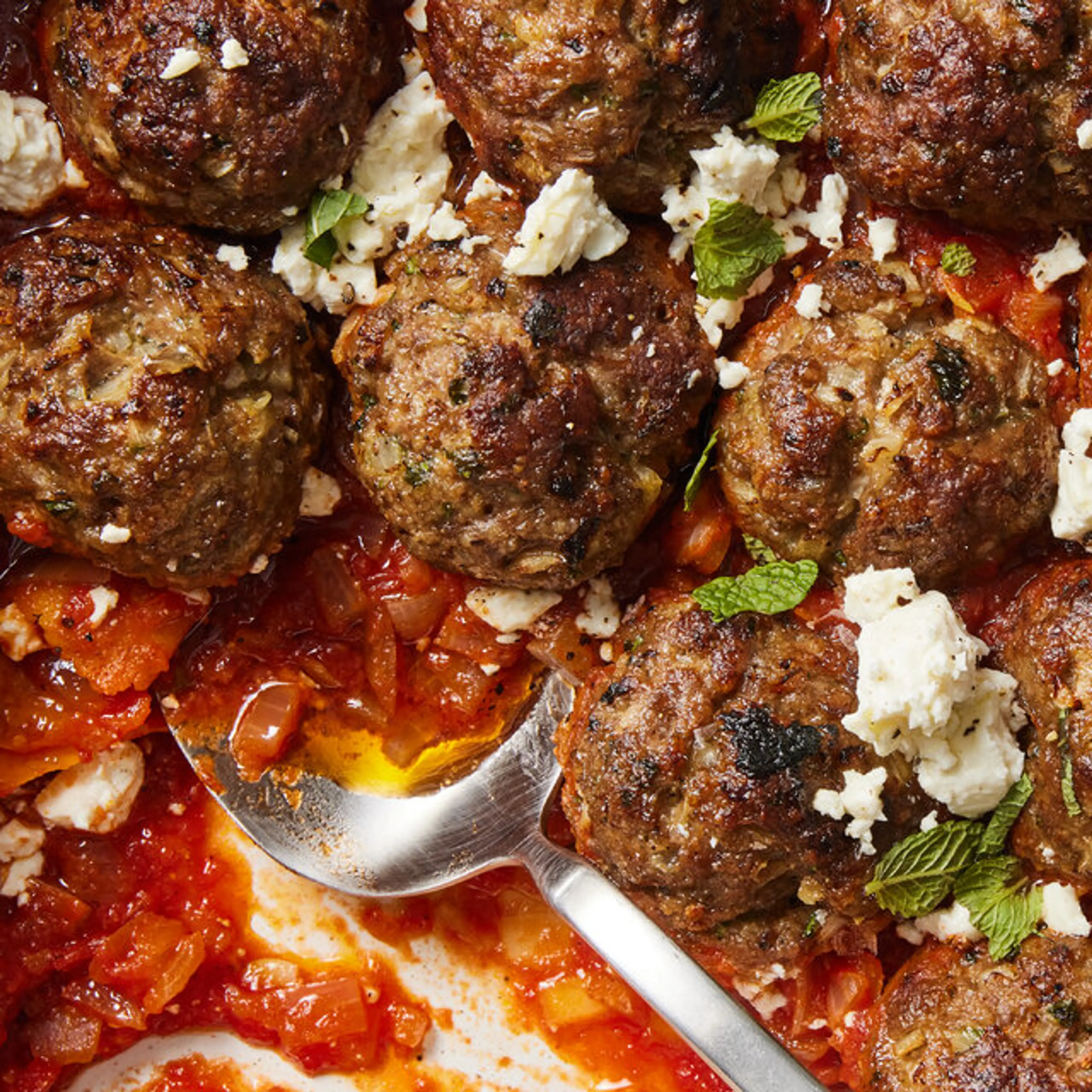 Lamb Meatballs With Spiced Tomato Sauce