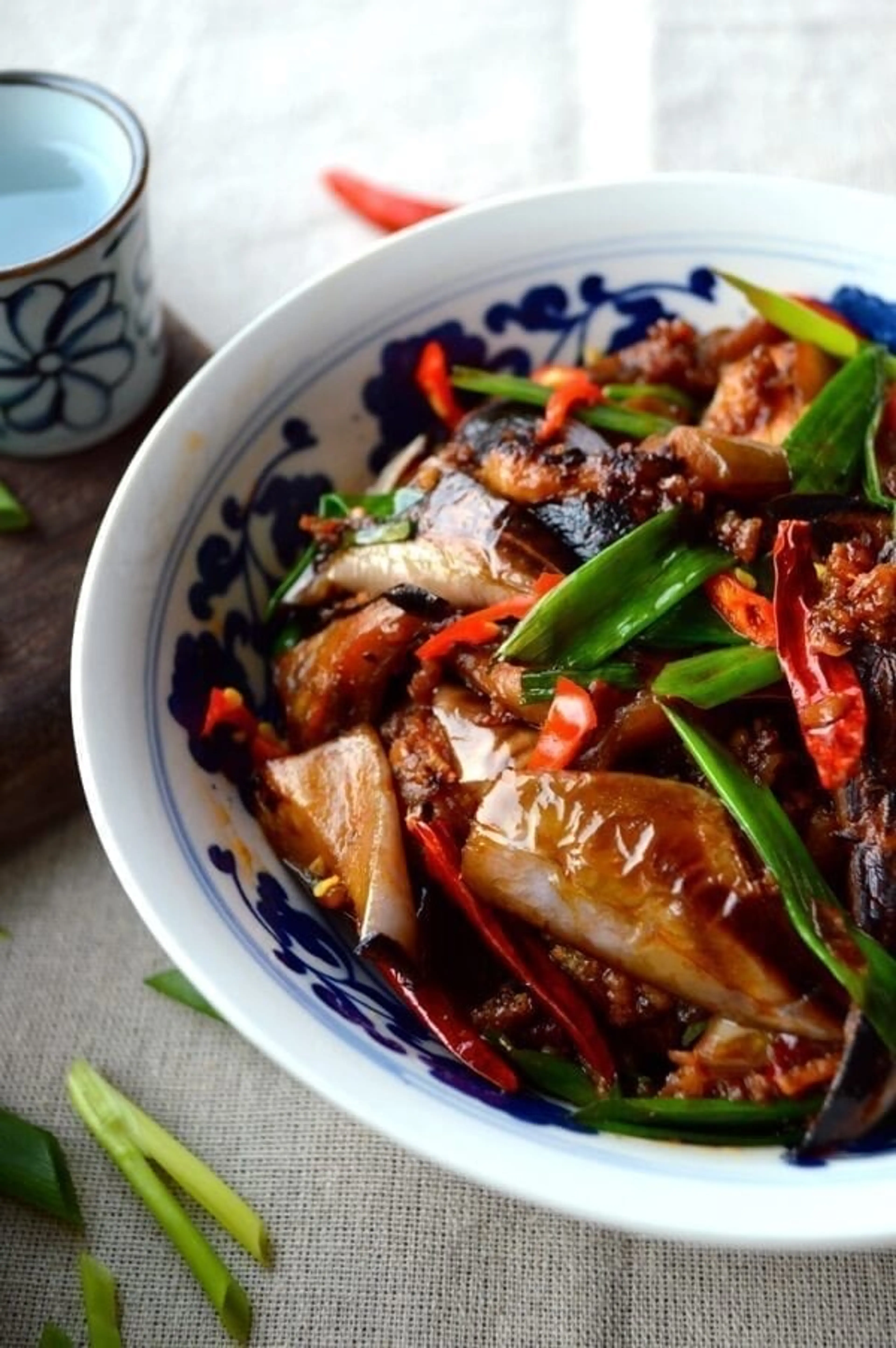 Chinese Eggplant with Garlic Sauce