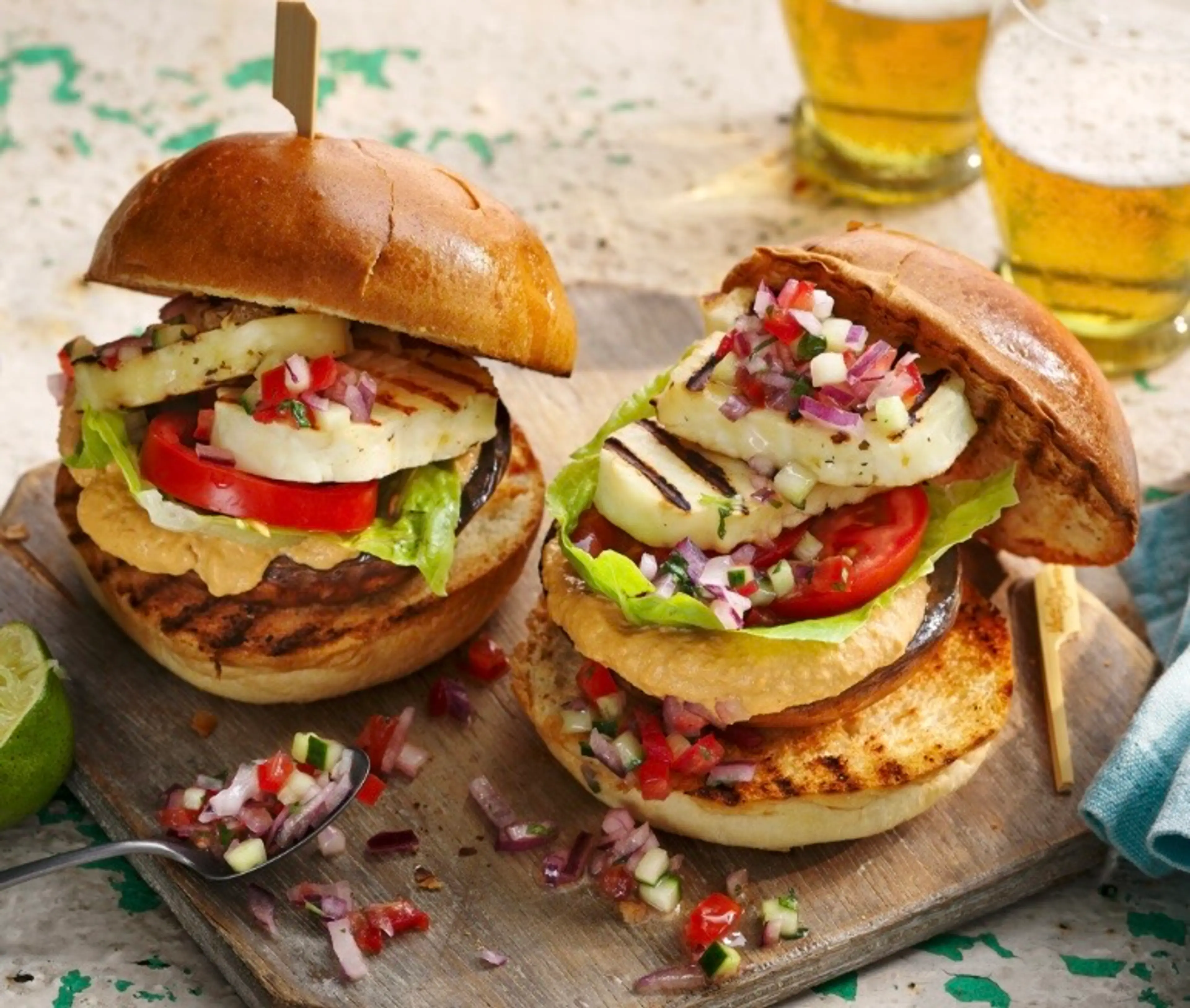 Halloumi Burgers