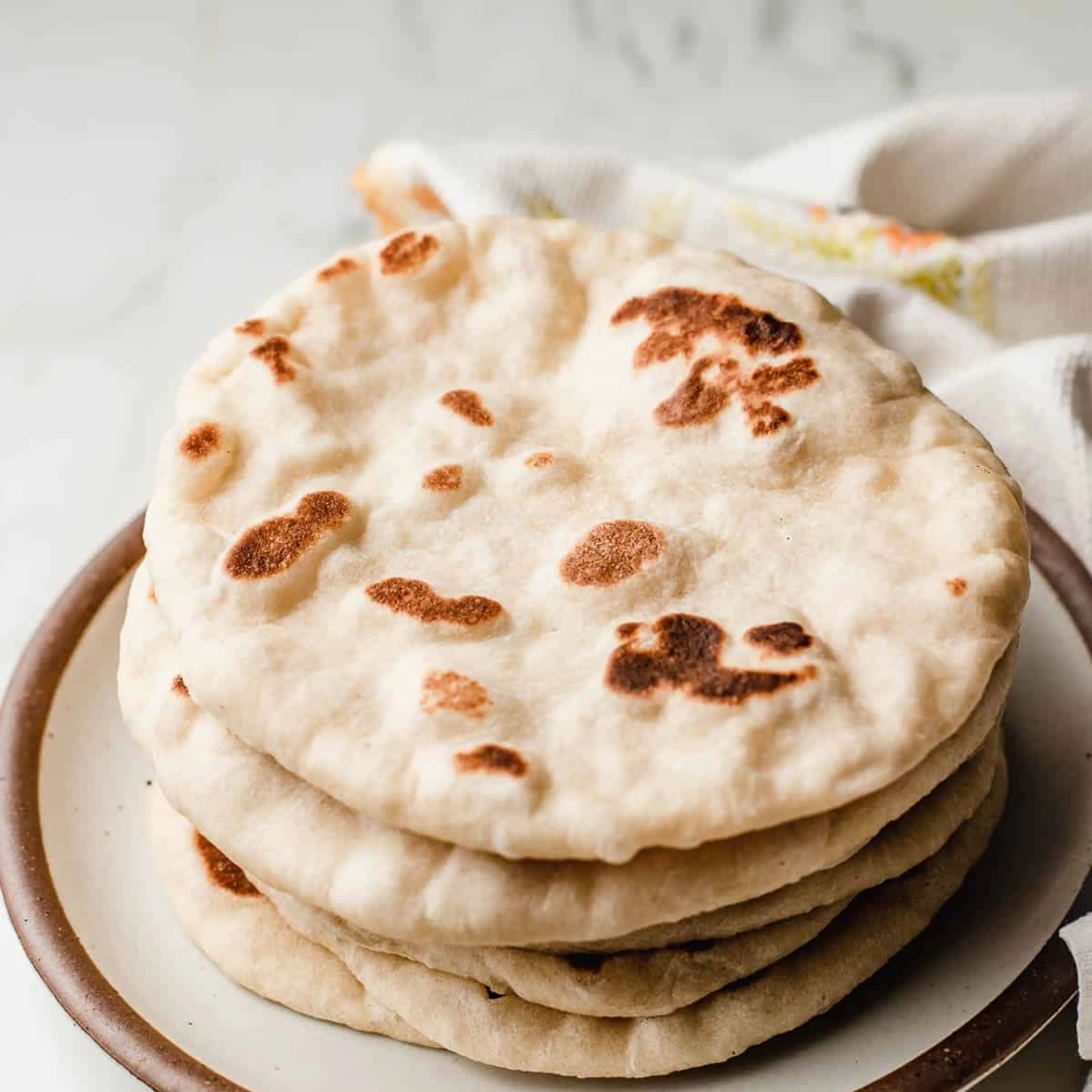 Sourdough Naan Flatbread