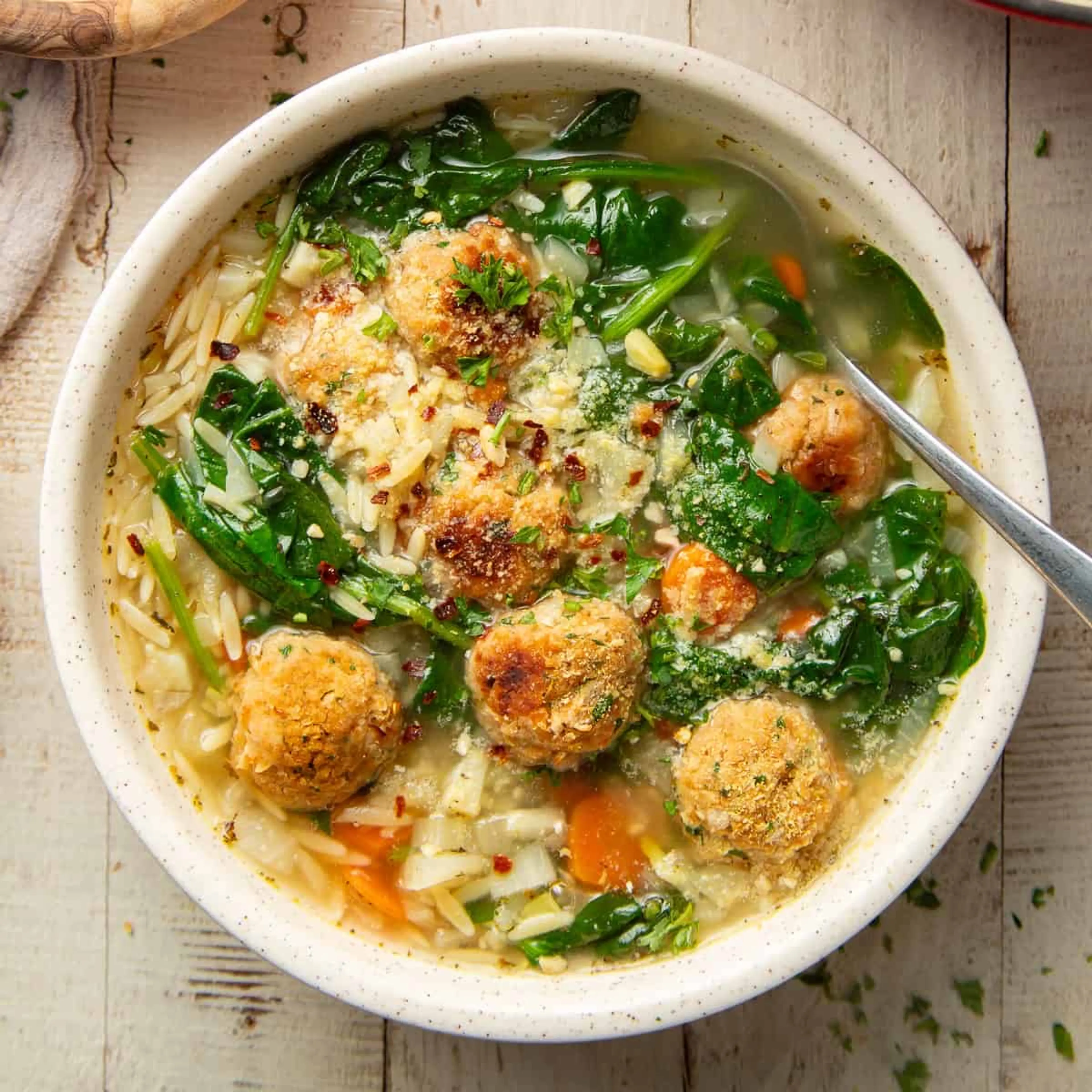 Vegan Italian Wedding Soup