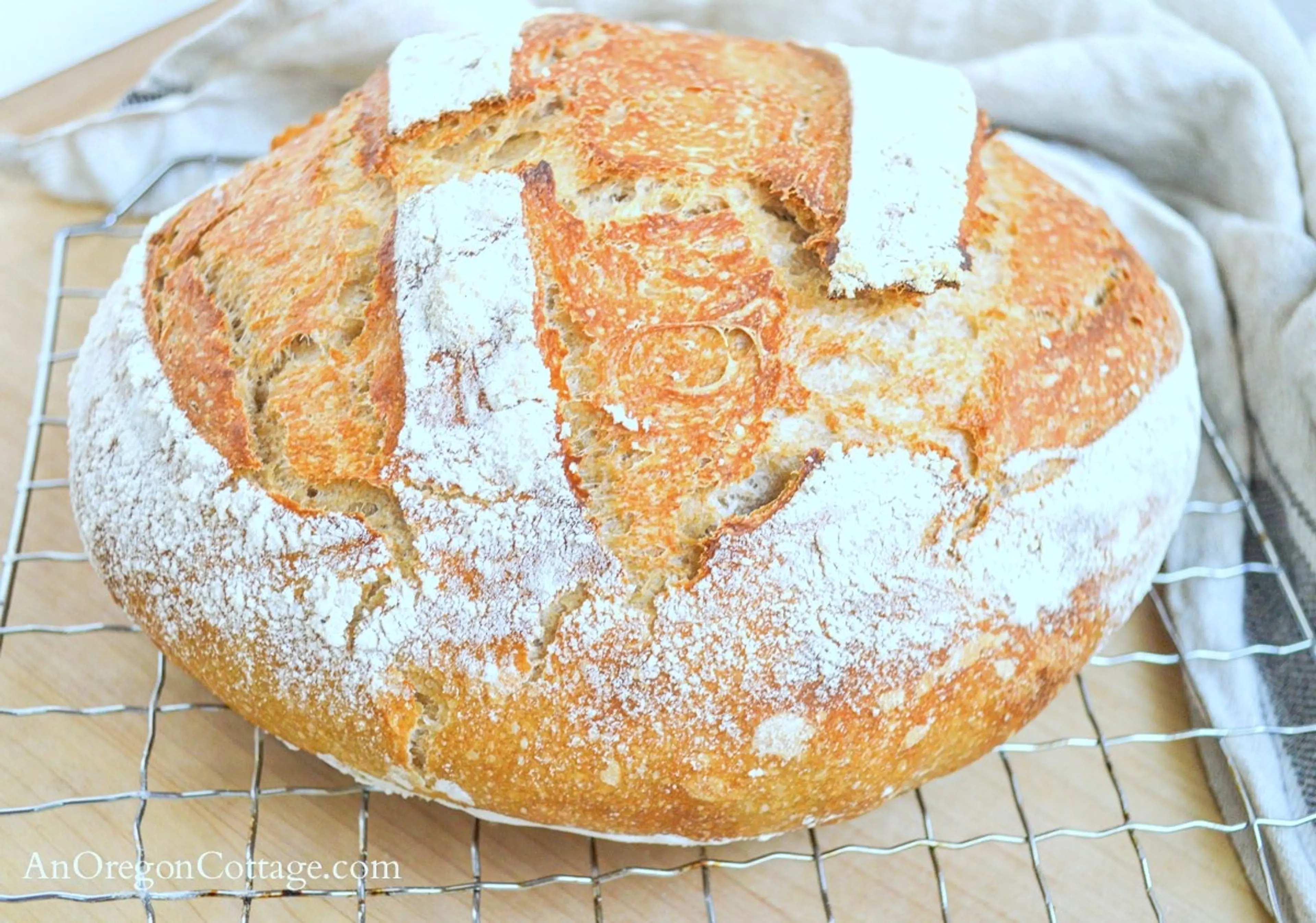 Easy Sourdough Artisan Bread Recipe