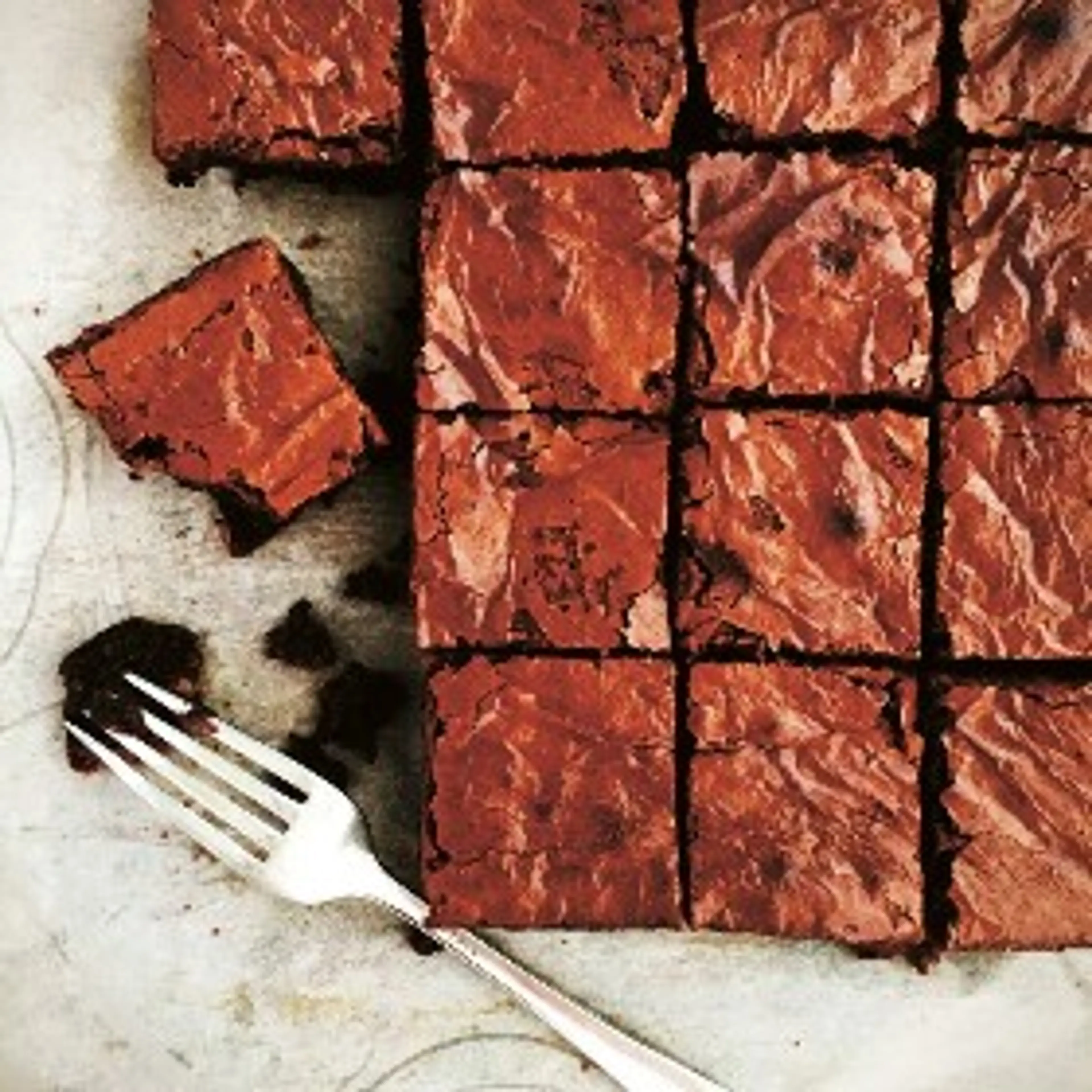 Chocolatey Spelt and Browned Butter Brownies