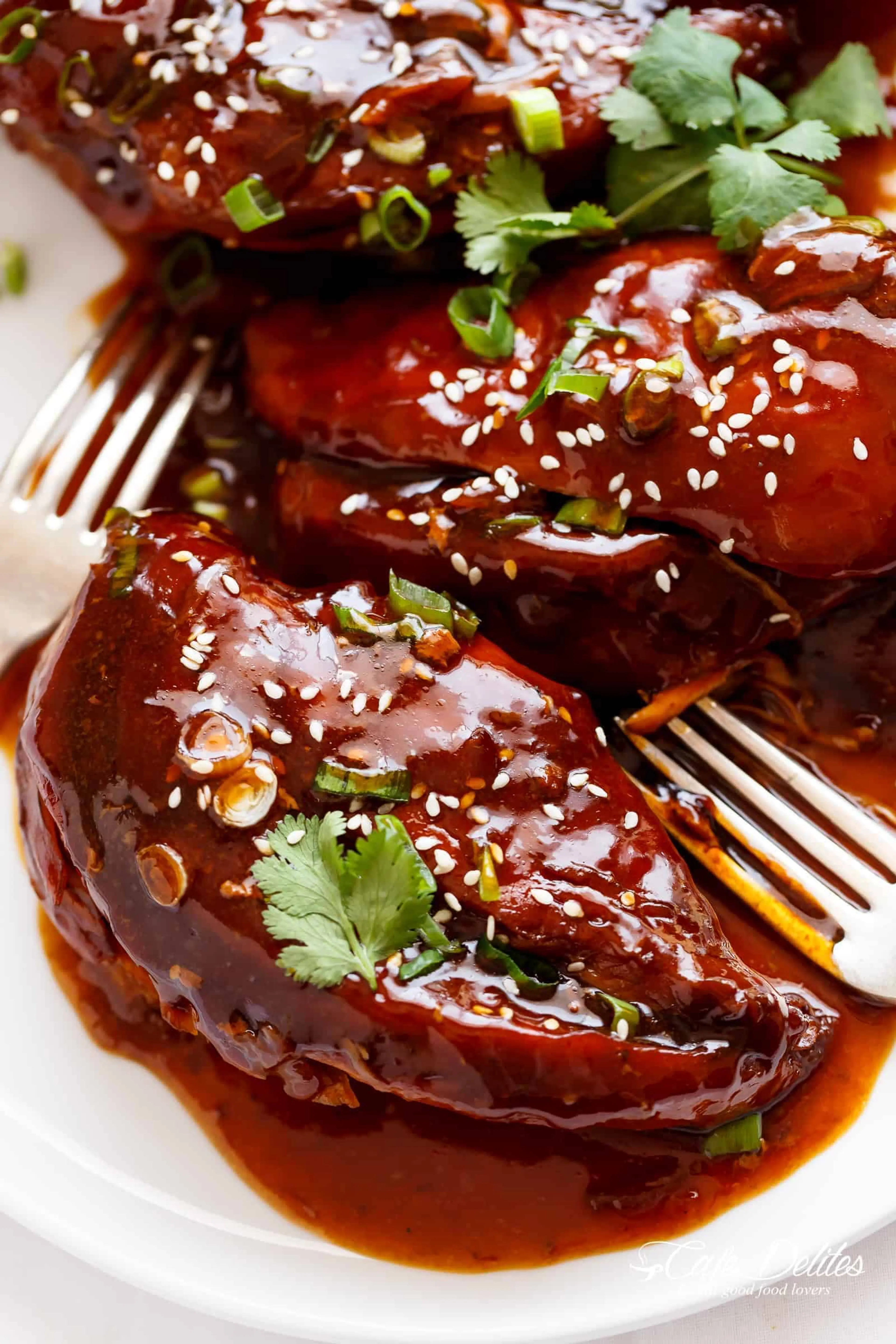 Slow Cooker Asian Glazed Chicken