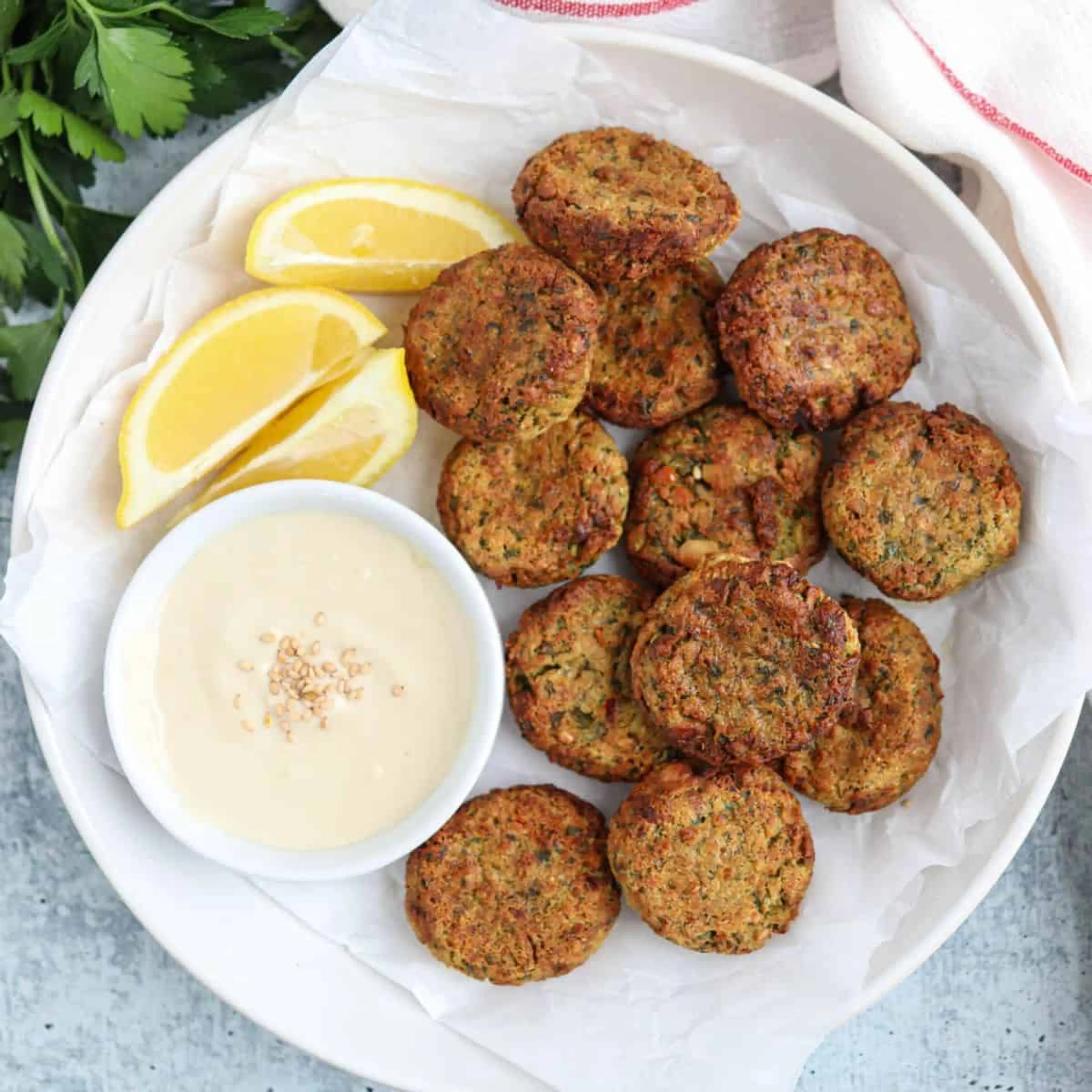 Easy Falafel Recipe (Air Fryer or Oven)