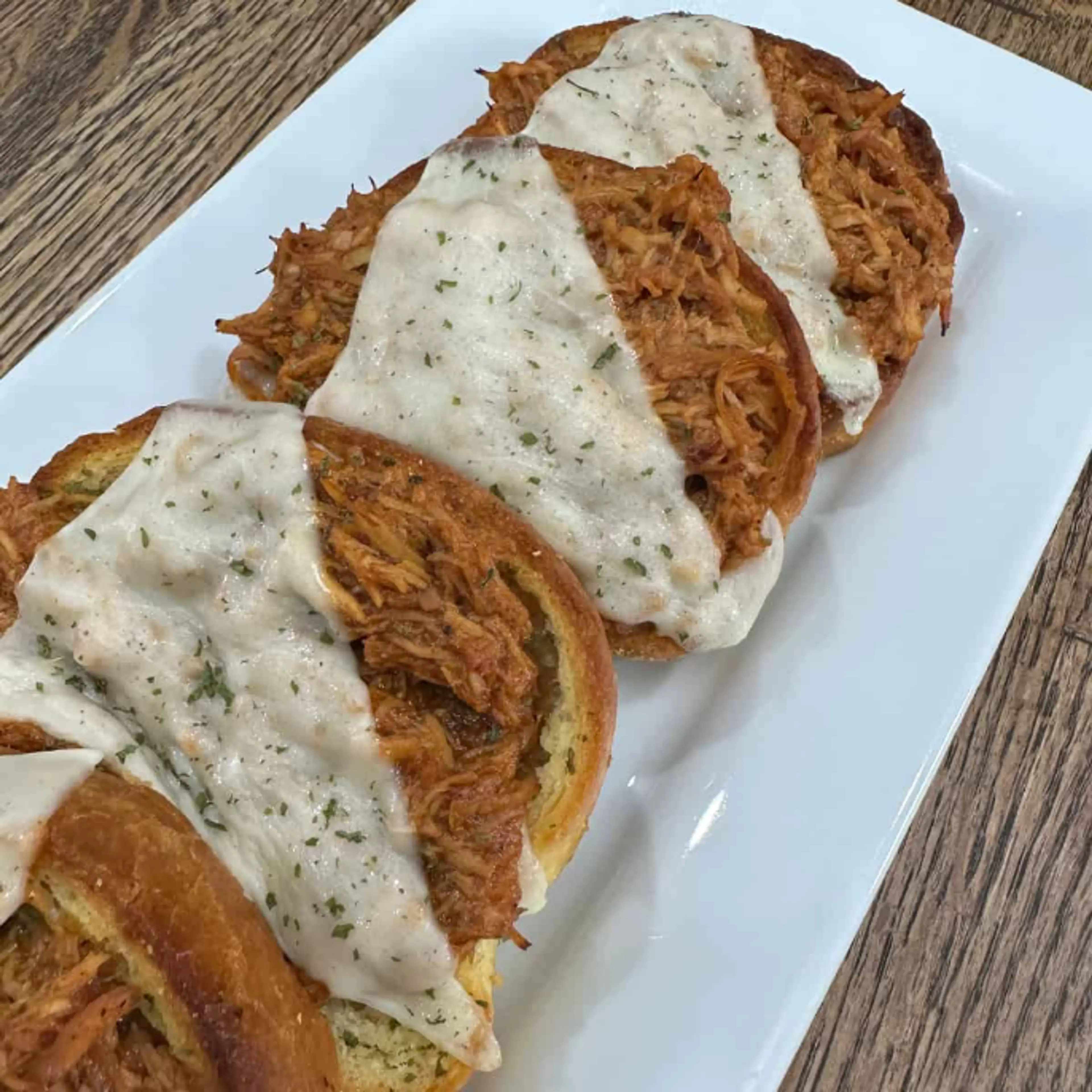 Garlic Bread BBQ Chicken