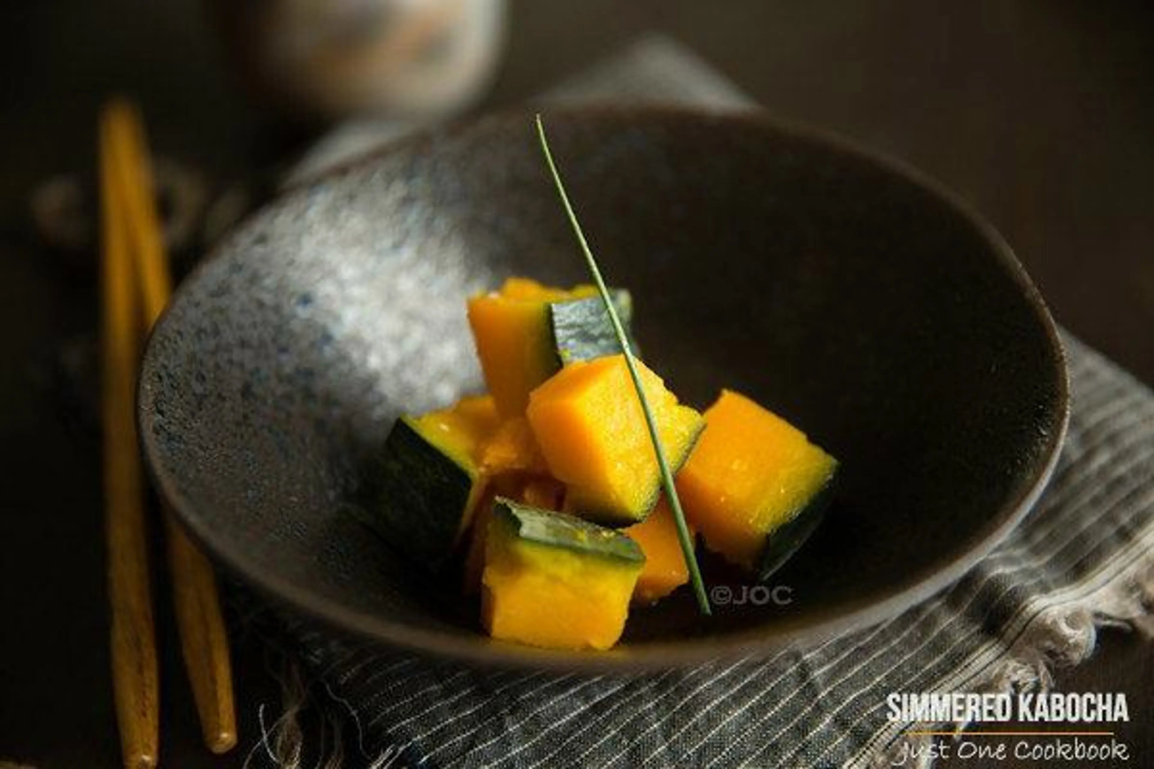 Simmered Kabocha with Shio Koji