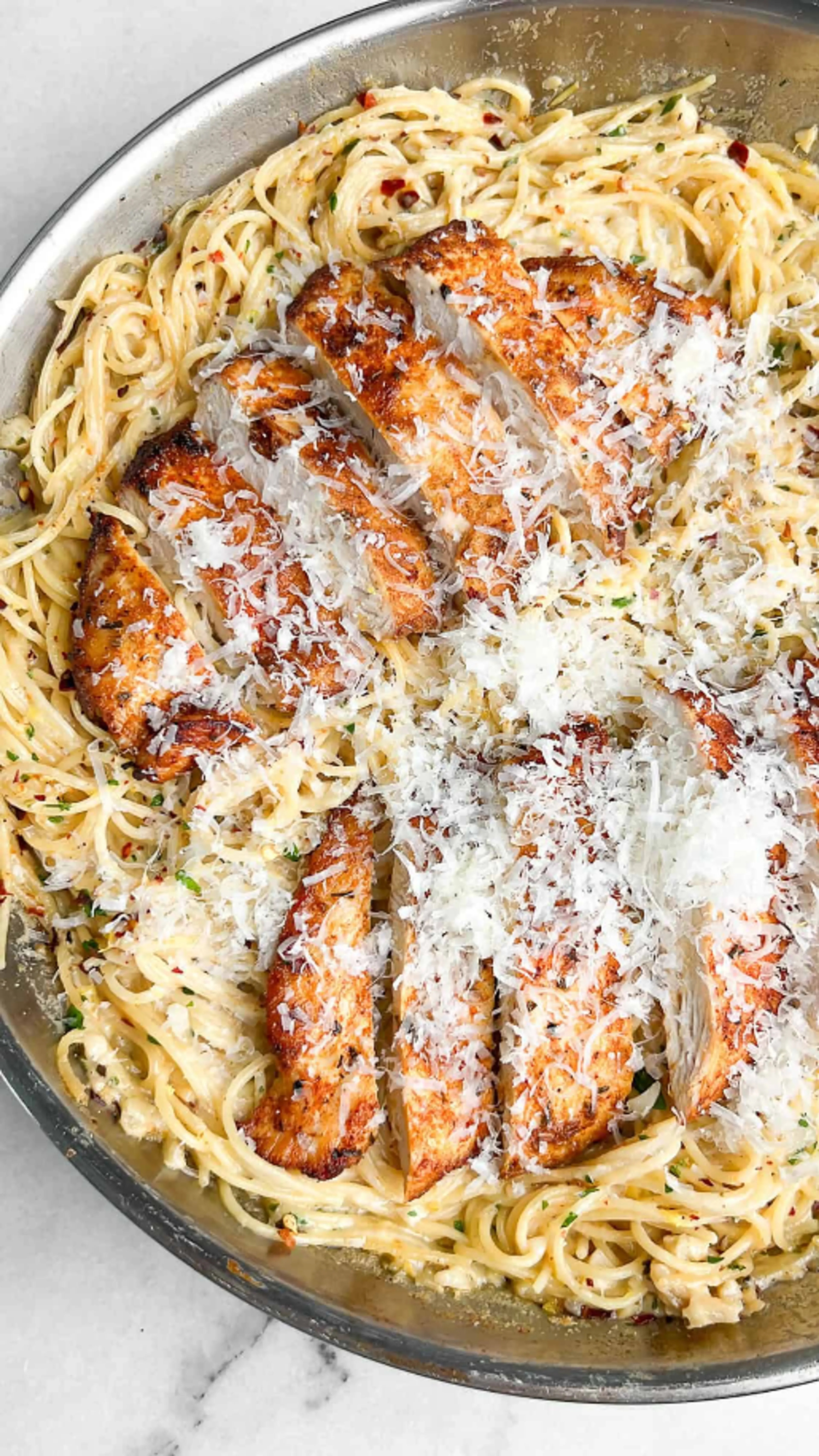 Lemon Parmesan One-Pan Pasta