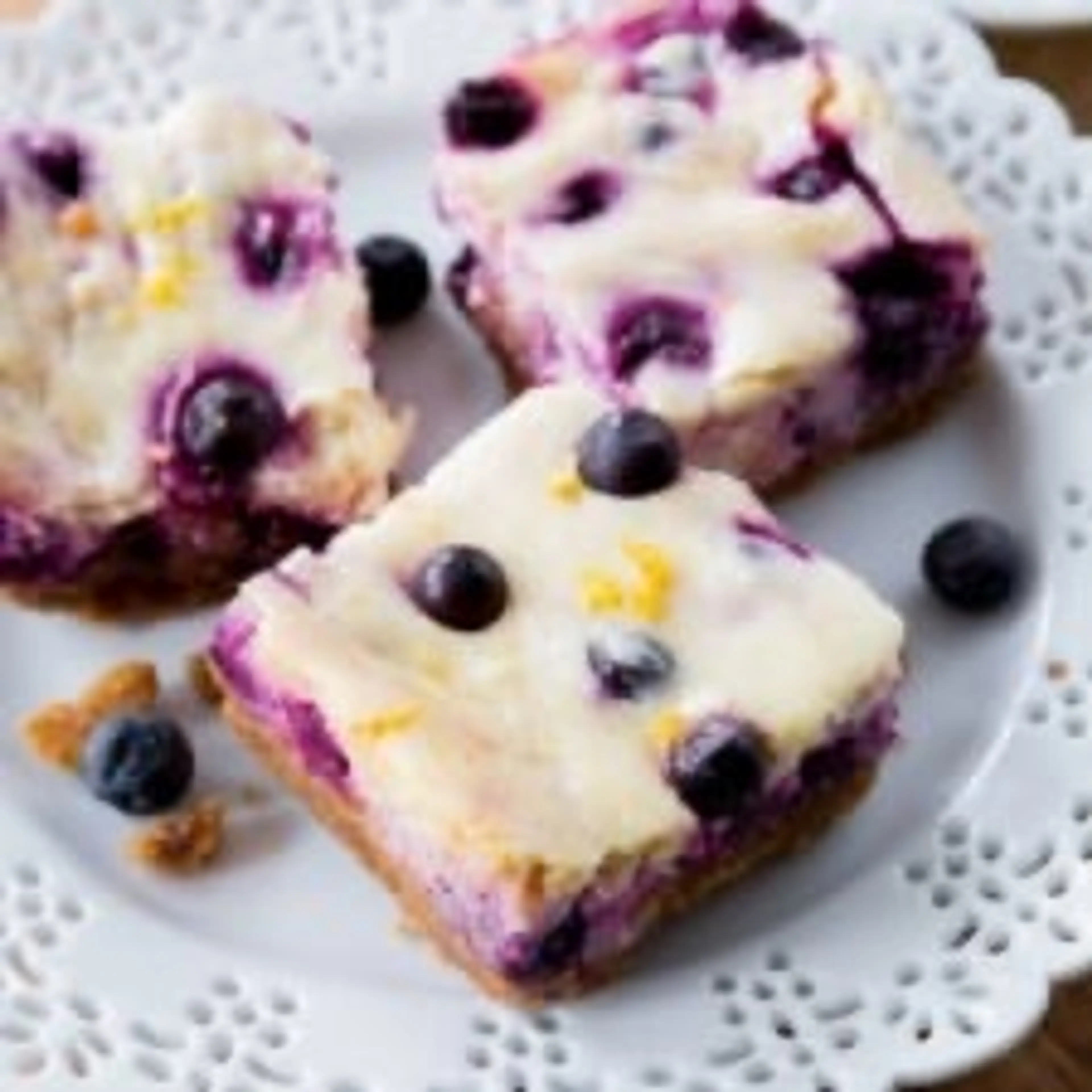 Lemon Blueberry Cheesecake Bars