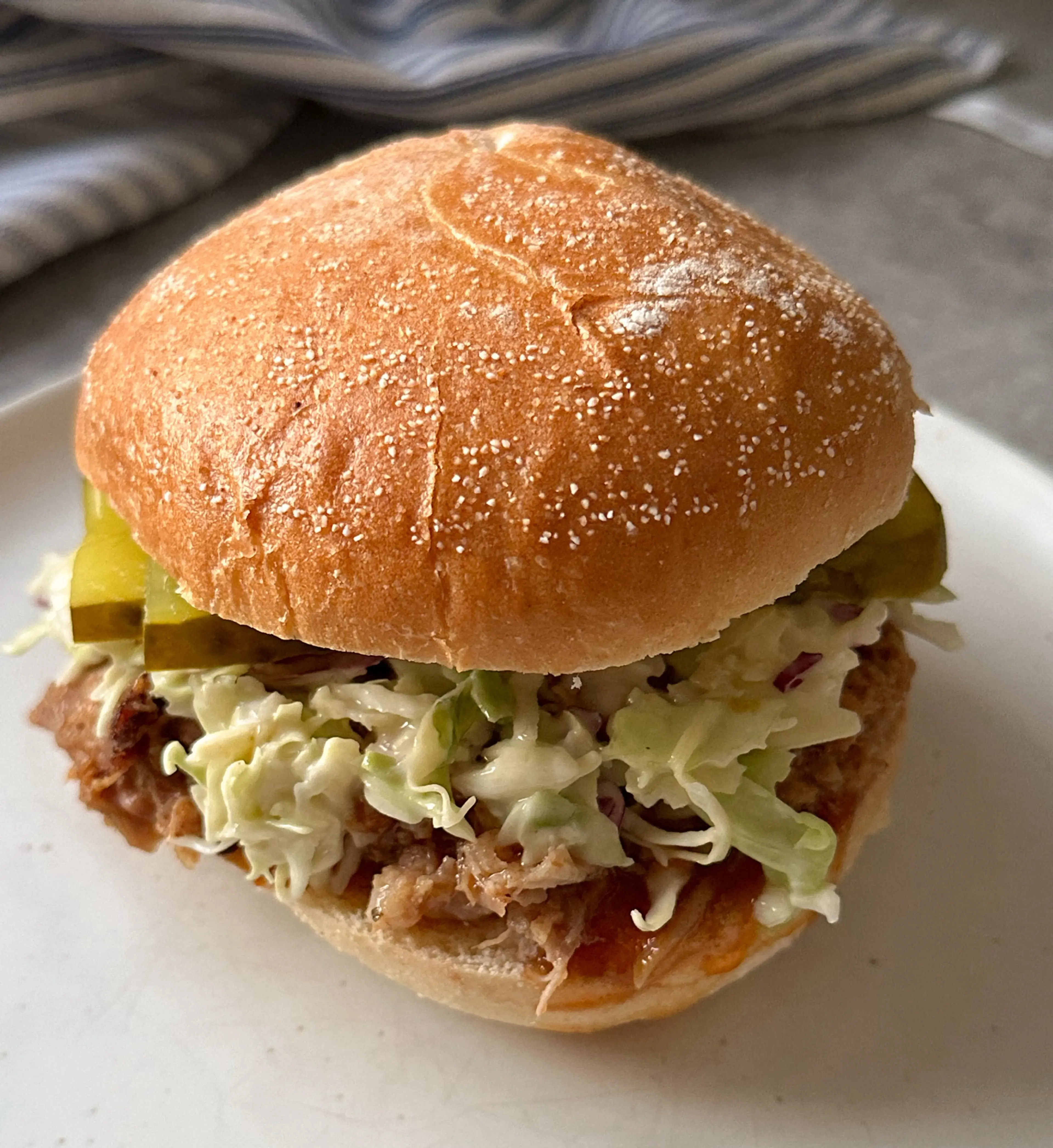 Barbeque Pulled Pork Sandwiches