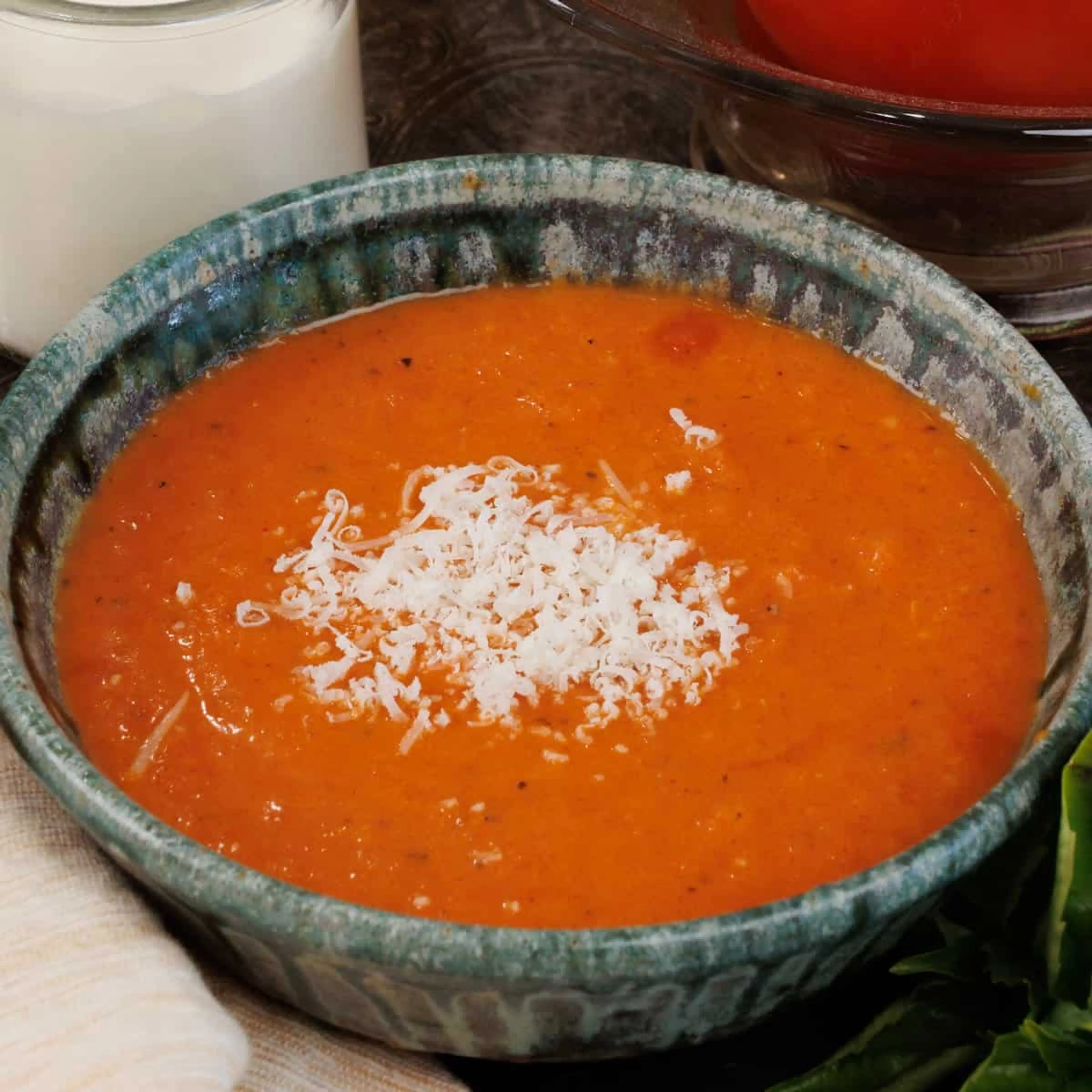 Creamy Tomato Soup For One