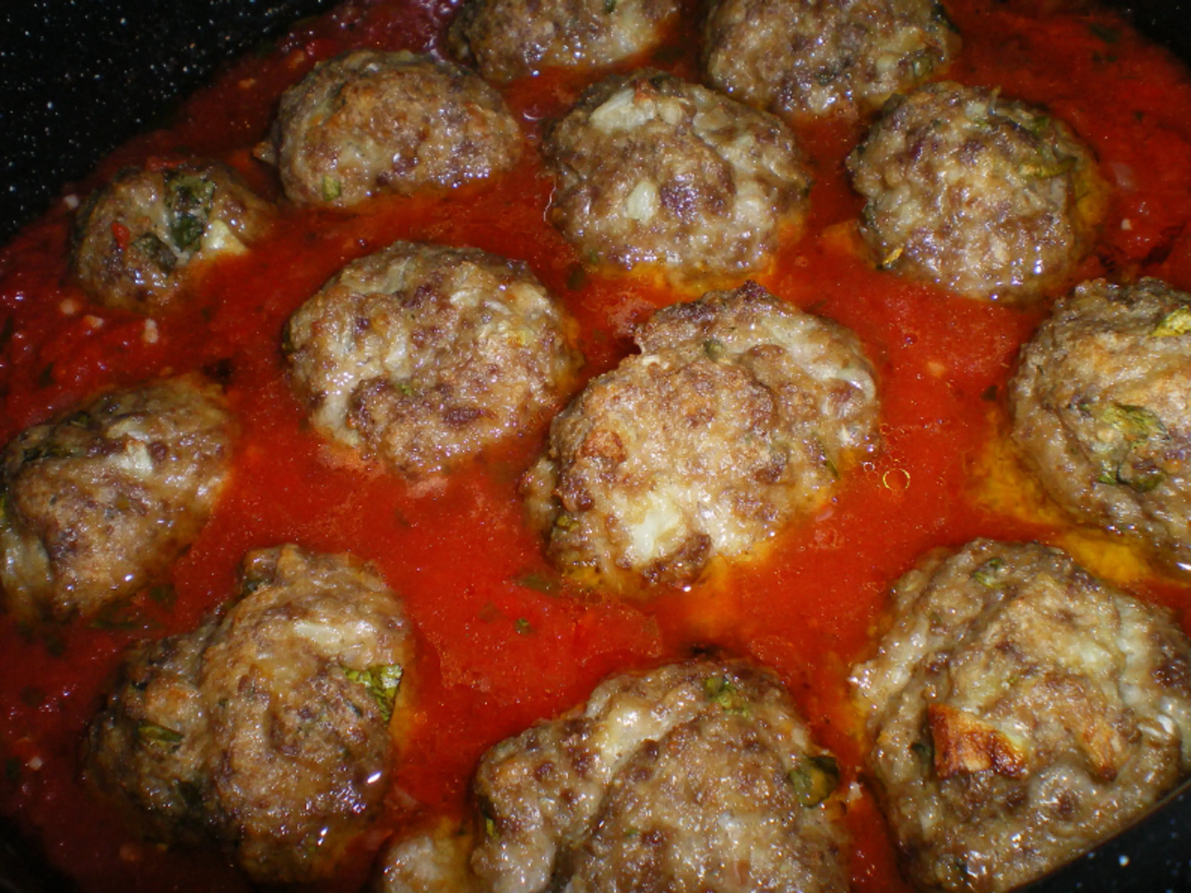 Grandma Maroni's Meatballs and Maroni Sauce 100 Year Old Rec