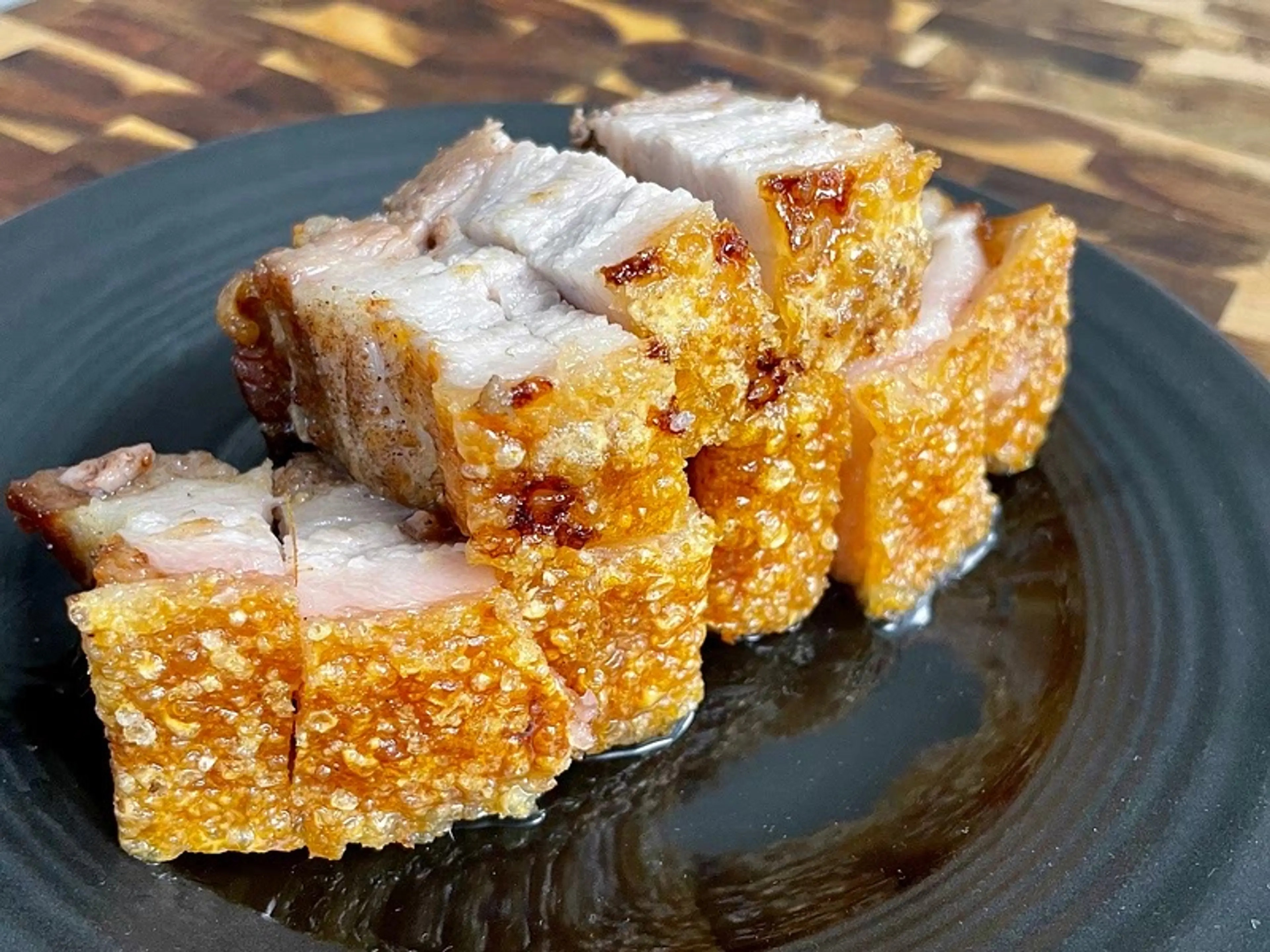 Air Fryer Crispy Pork Belly