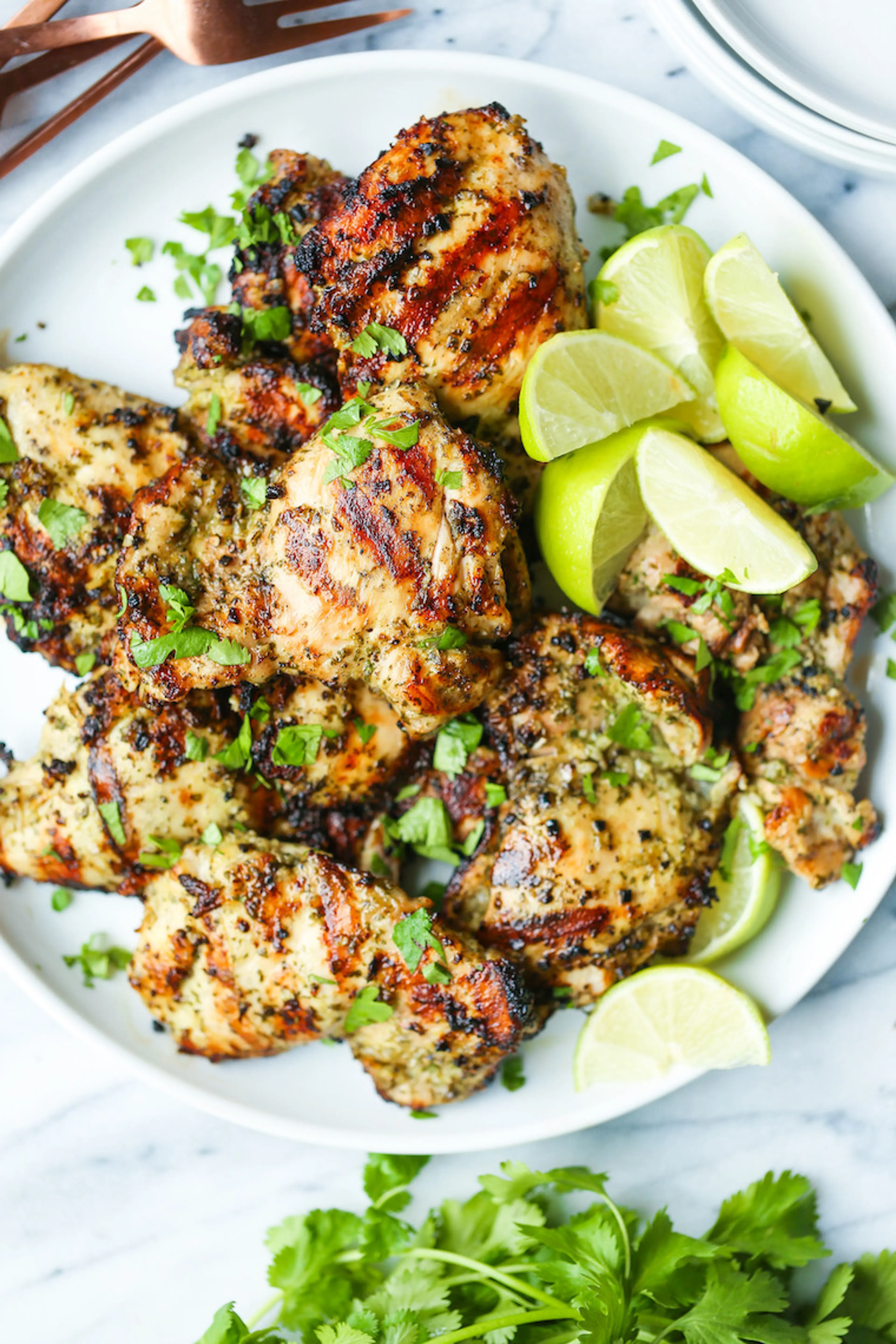 Cilantro Lime Chicken Thighs