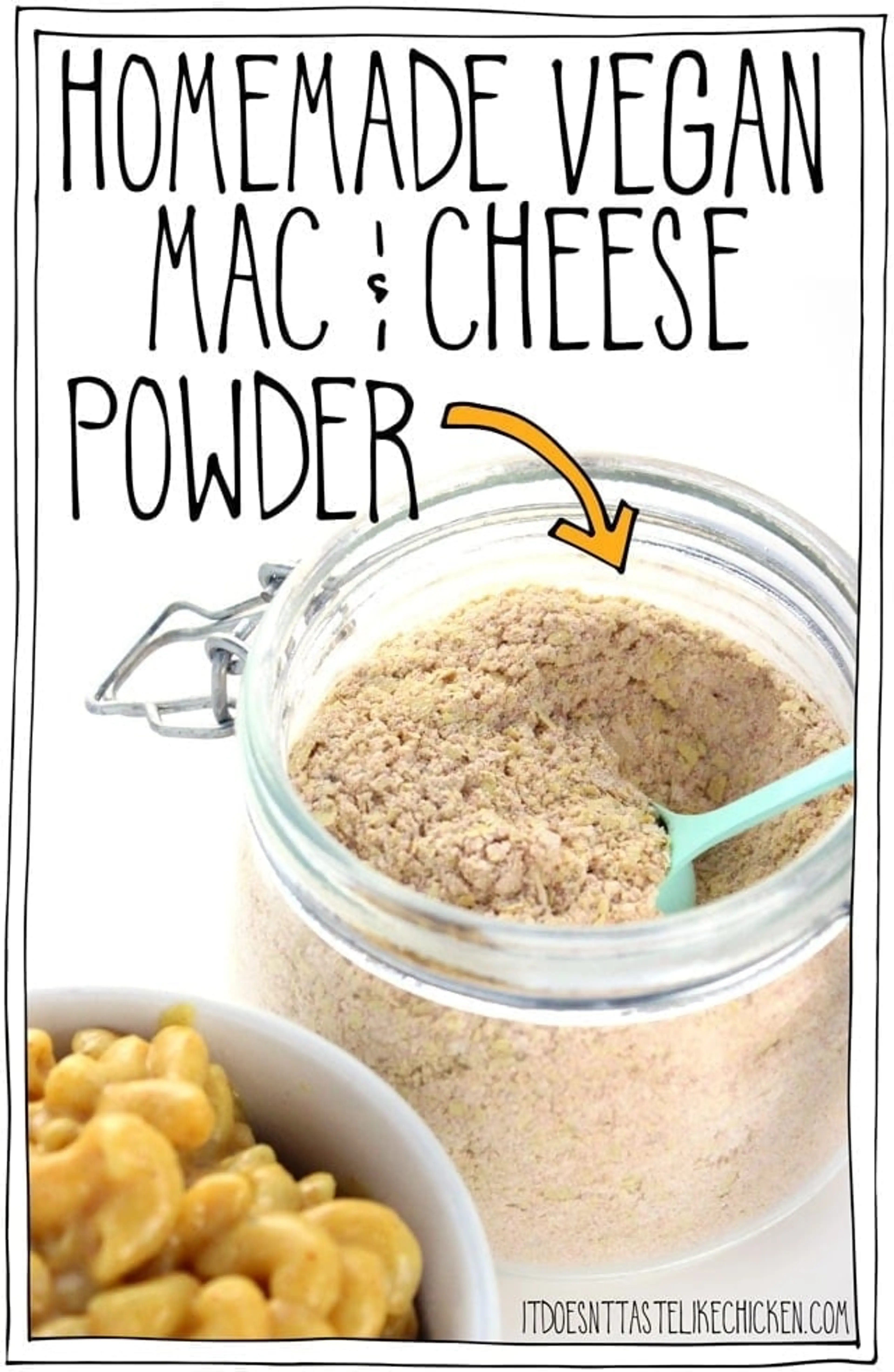 Homemade Vegan Mac & Cheese Powder