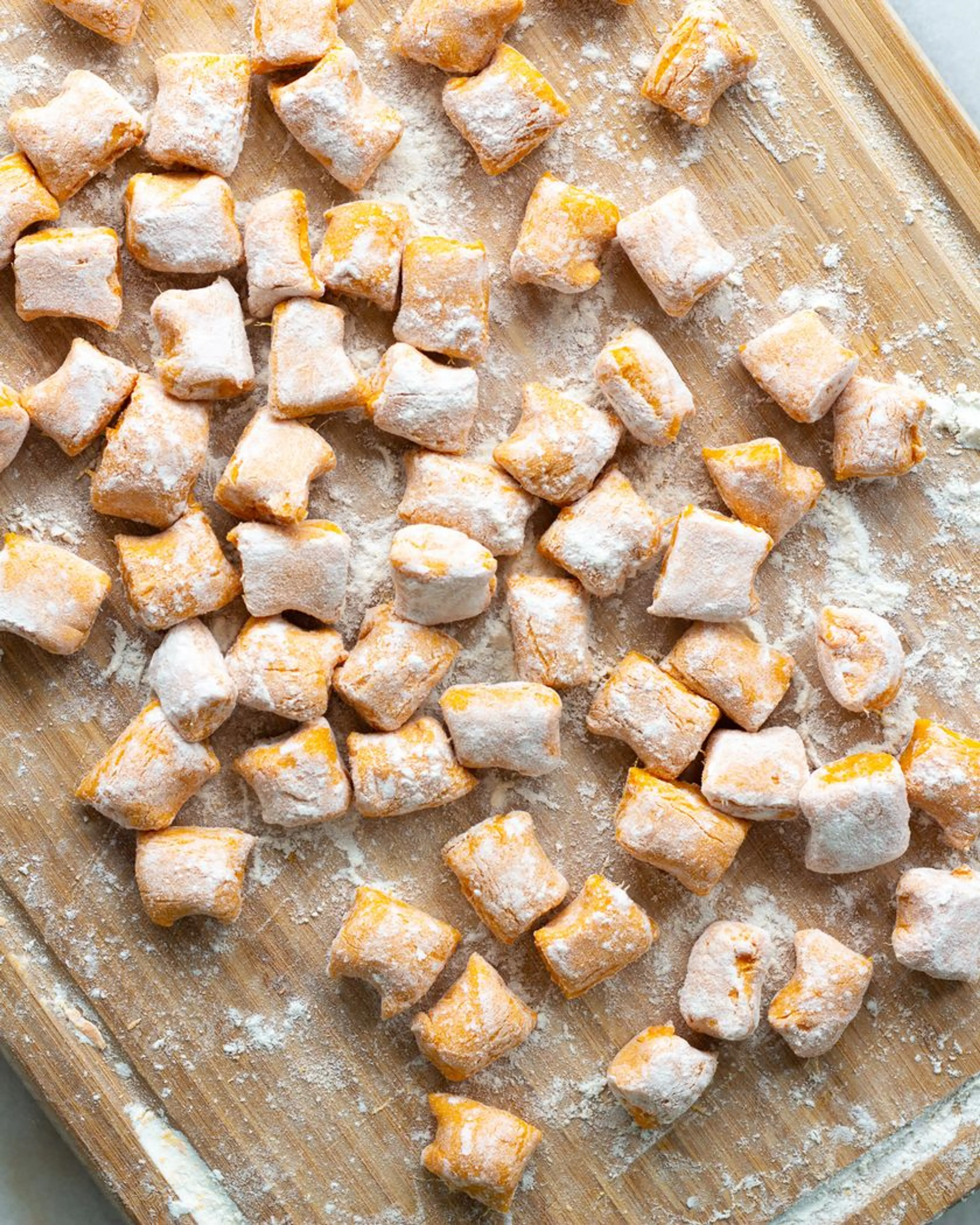 Homemade Sweet Potato Gnocchi