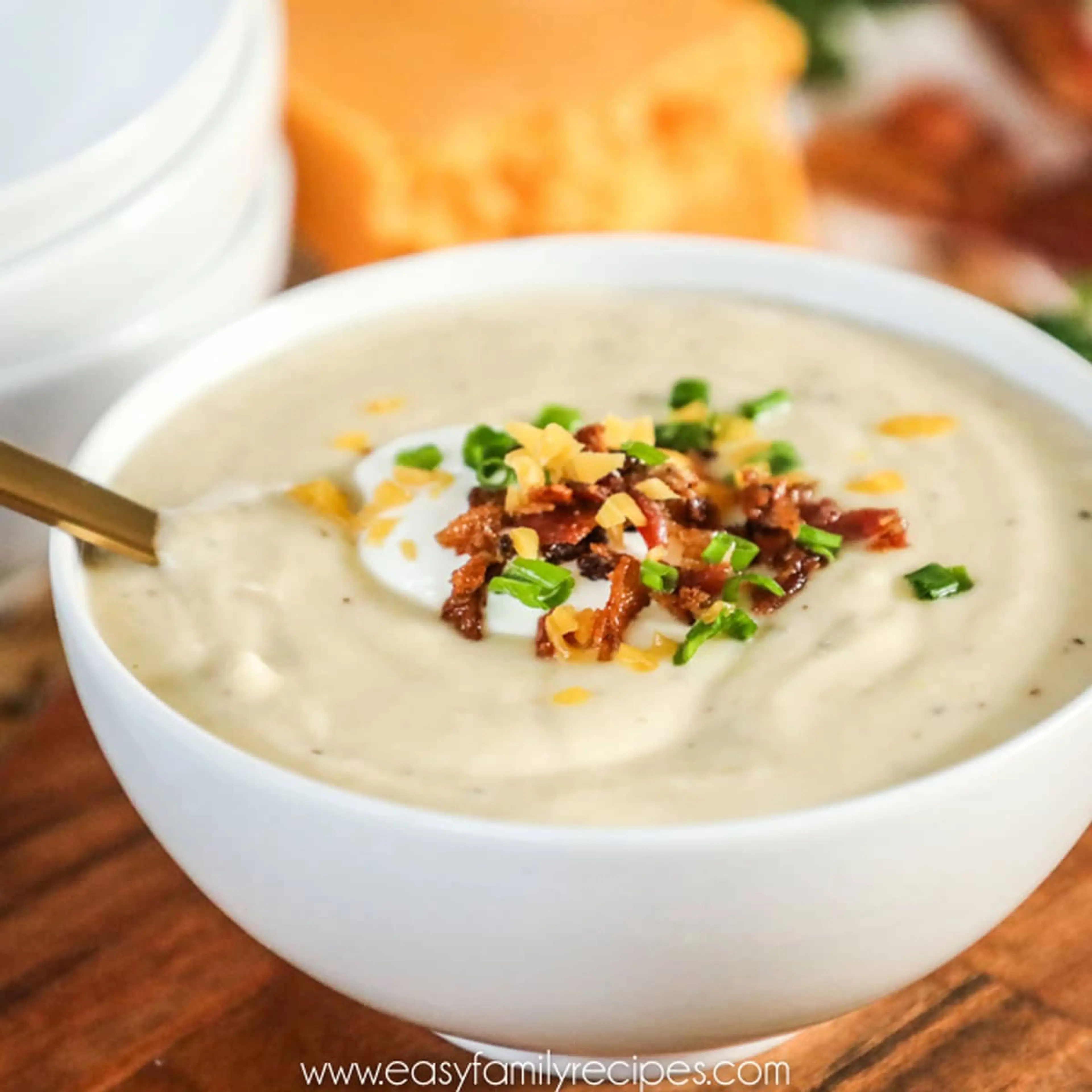 Instant Pot Cauliflower Soup