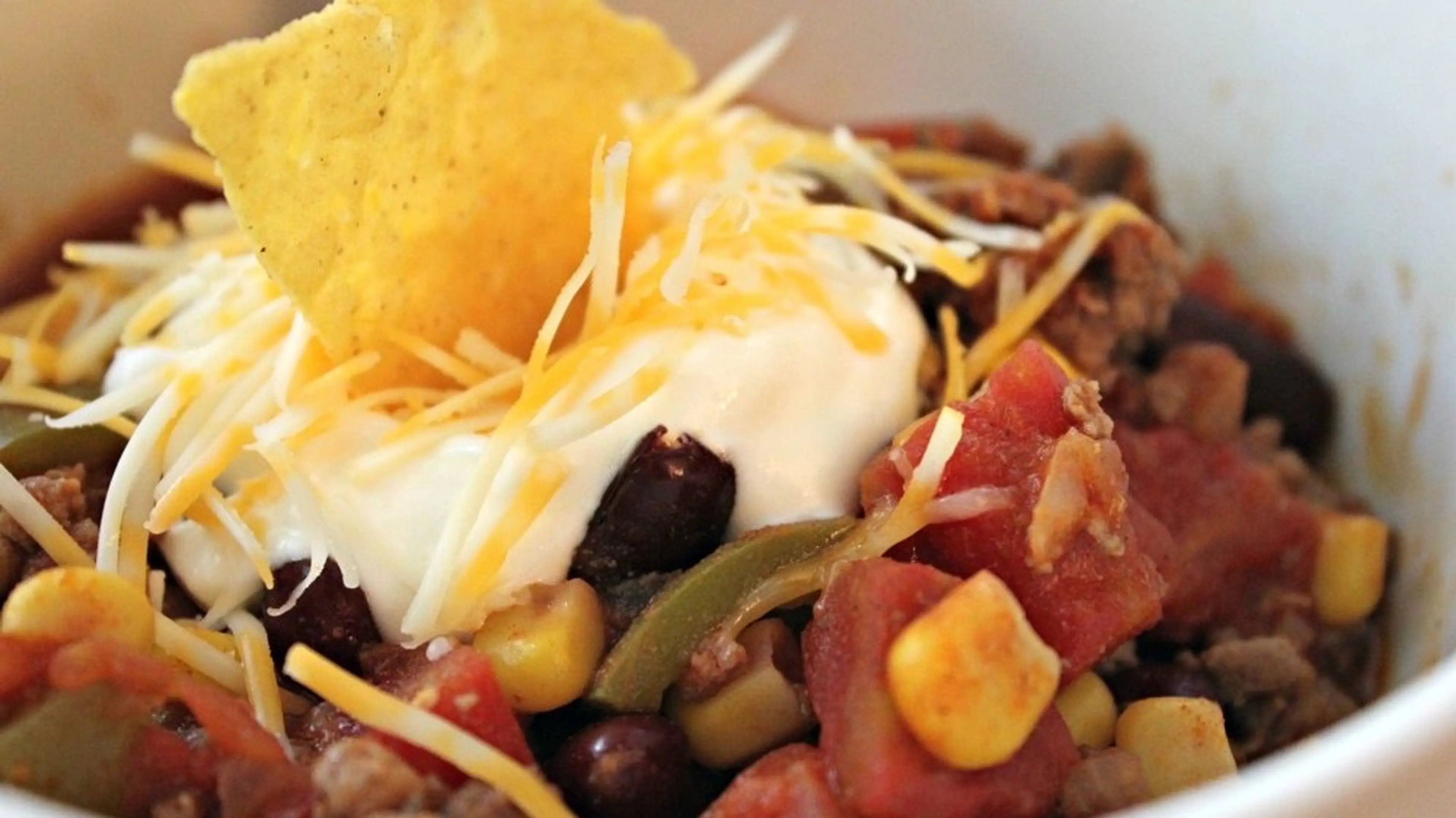 Beef and Bean Taco Soup