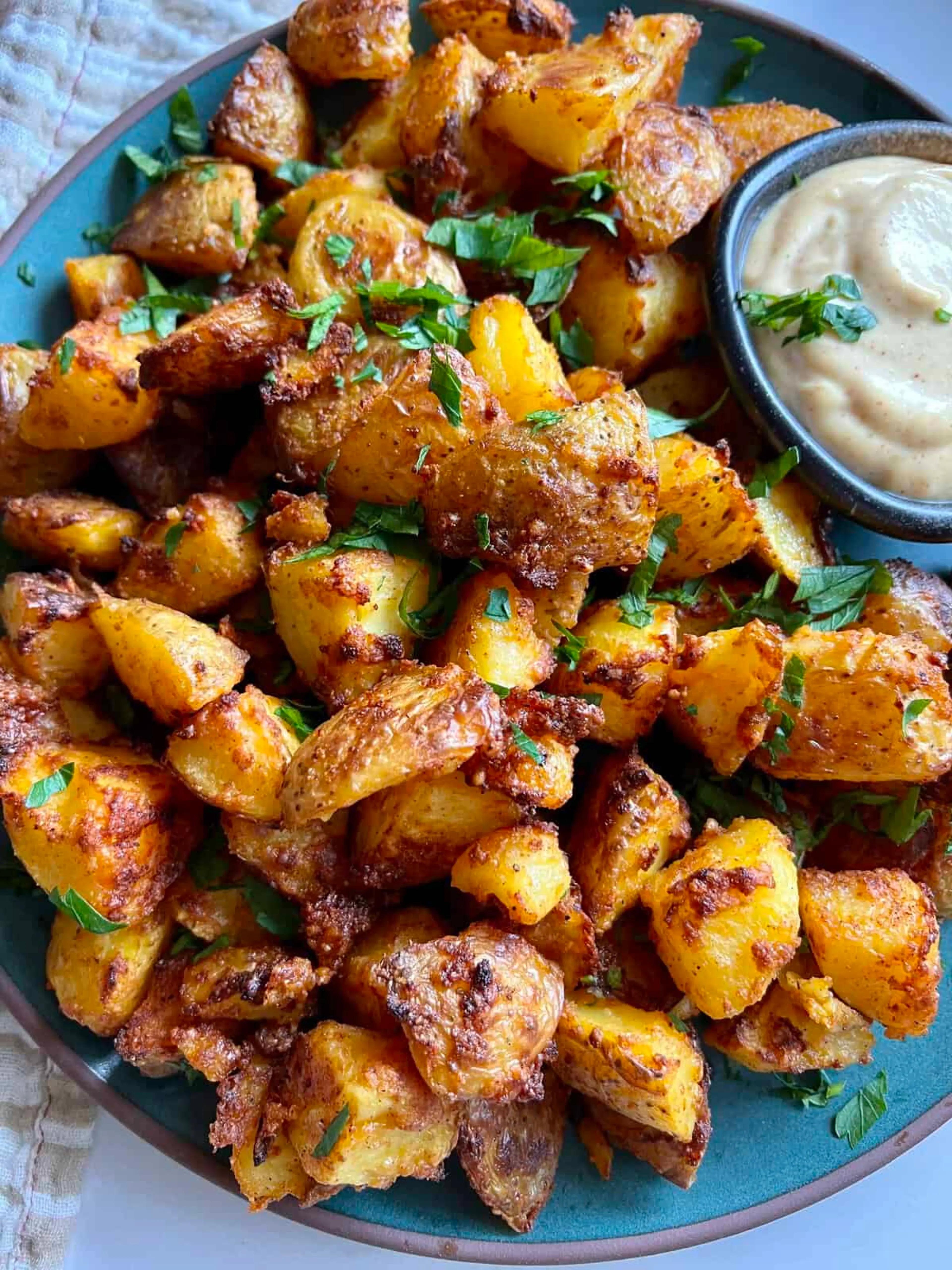 The Crispiest Air Fryer Potatoes