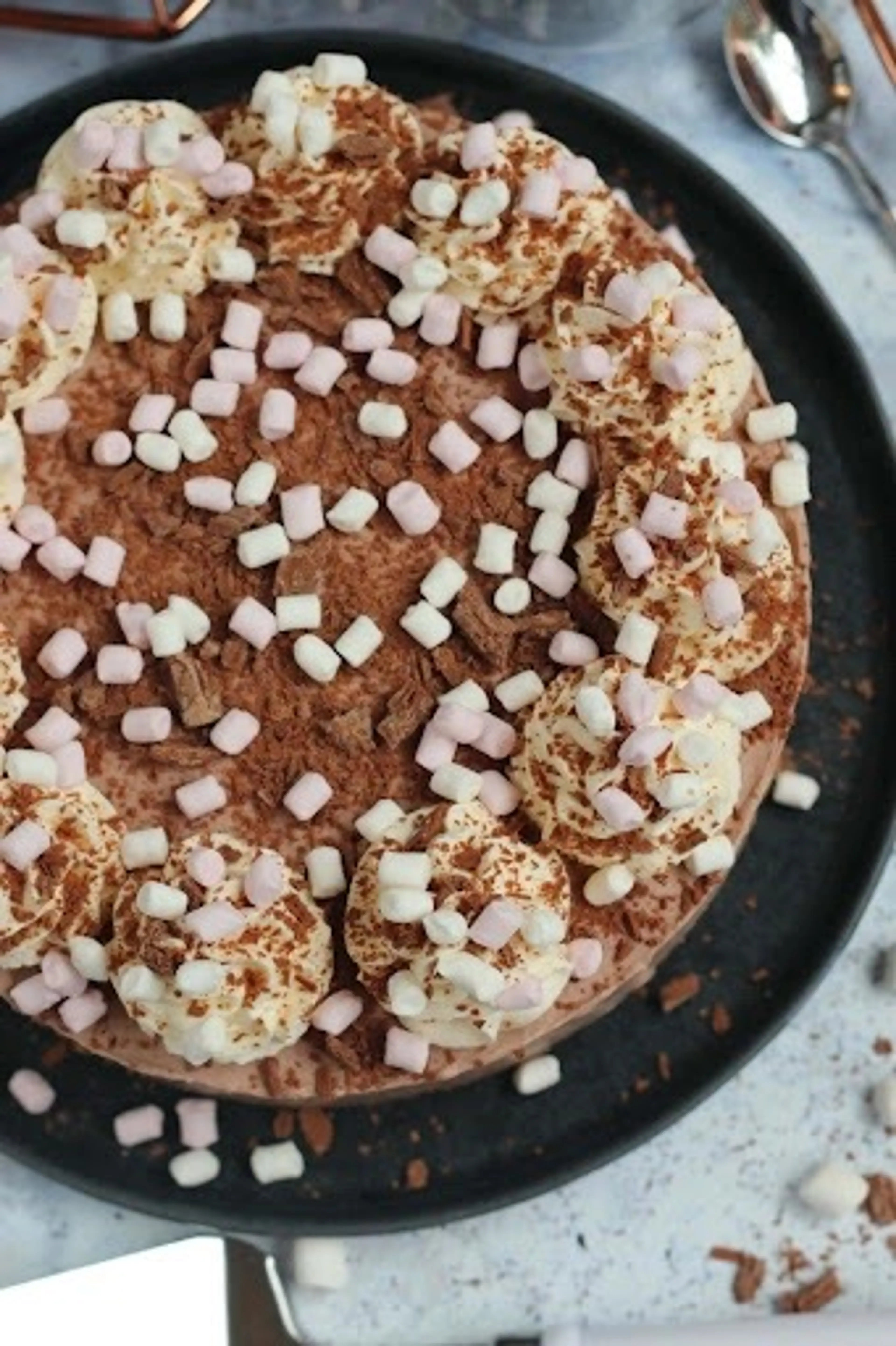 Hot Chocolate Cheesecake!!