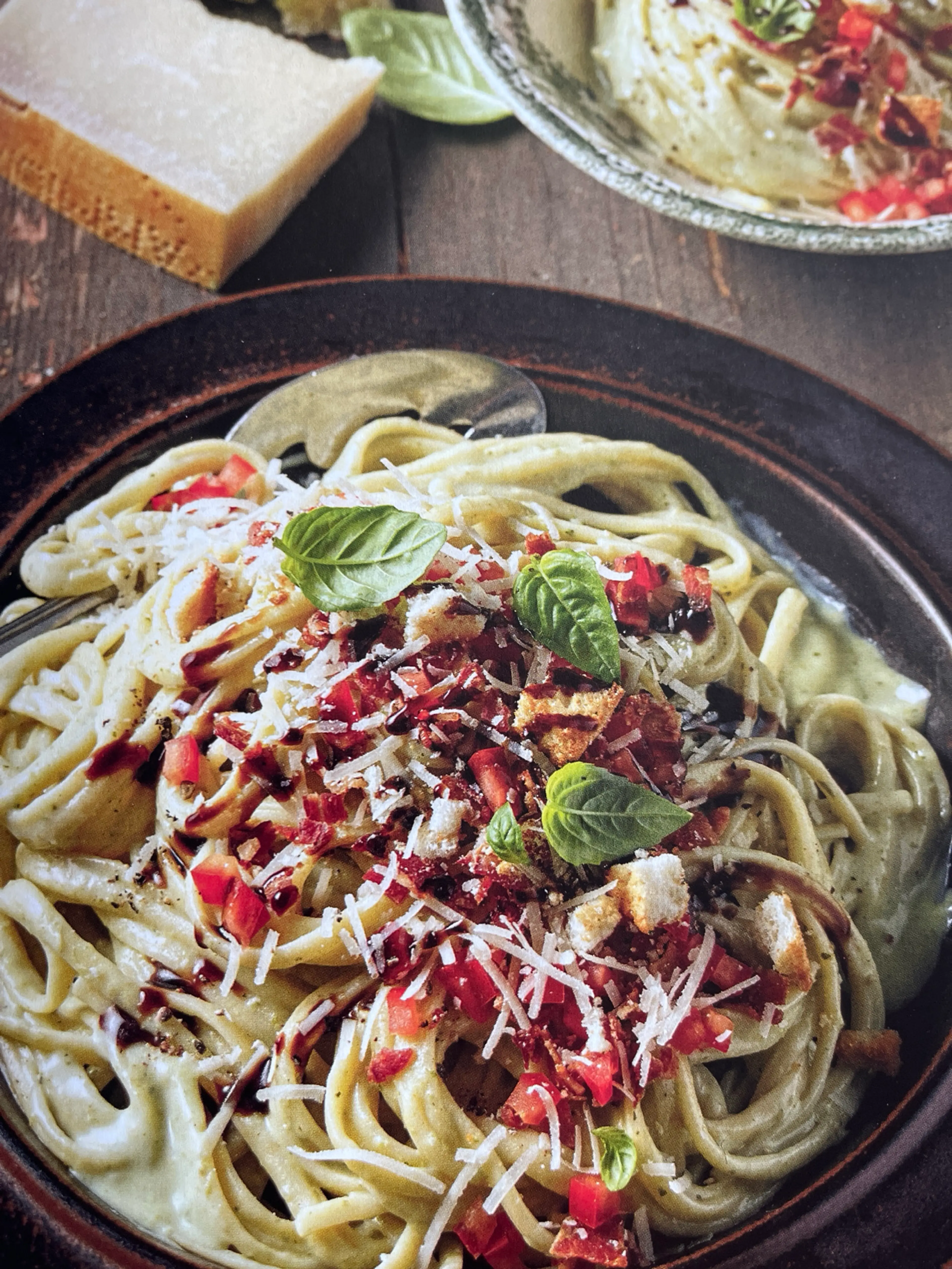 Mes pâtes au pesto