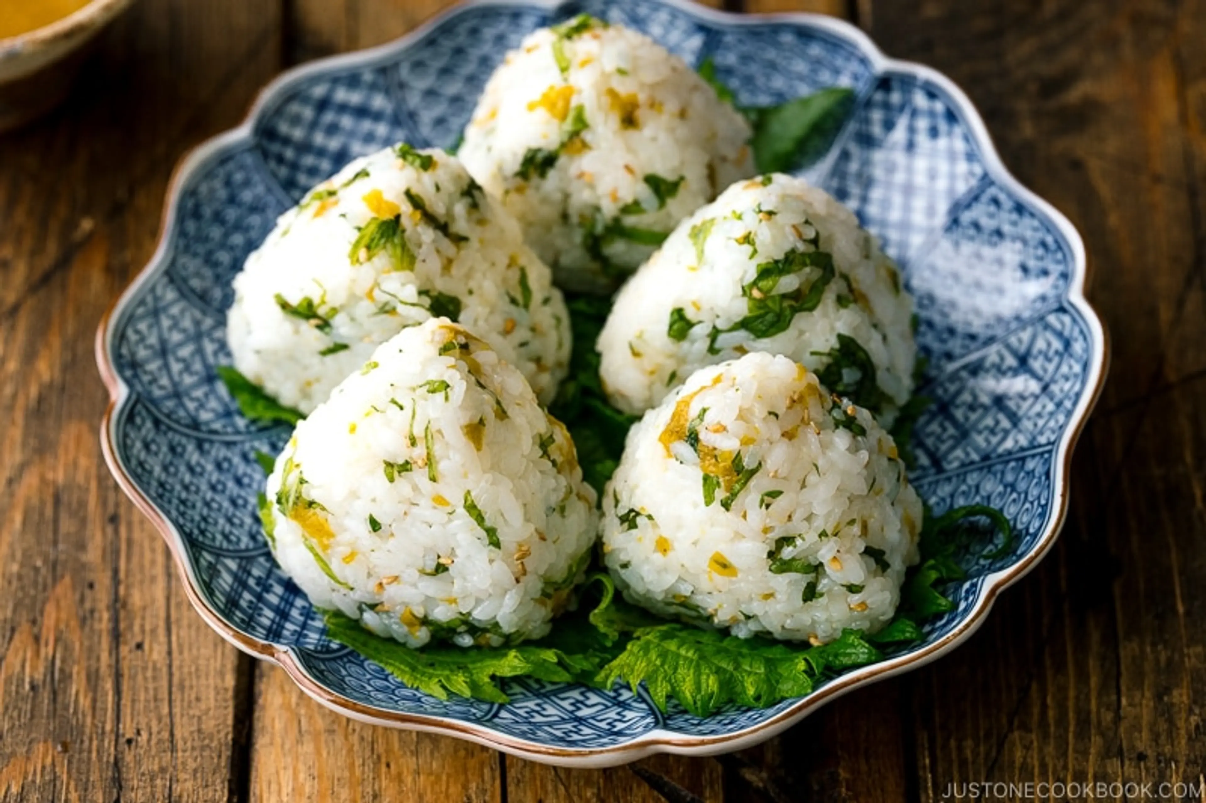 Ume Miso and Shiso Onigiri