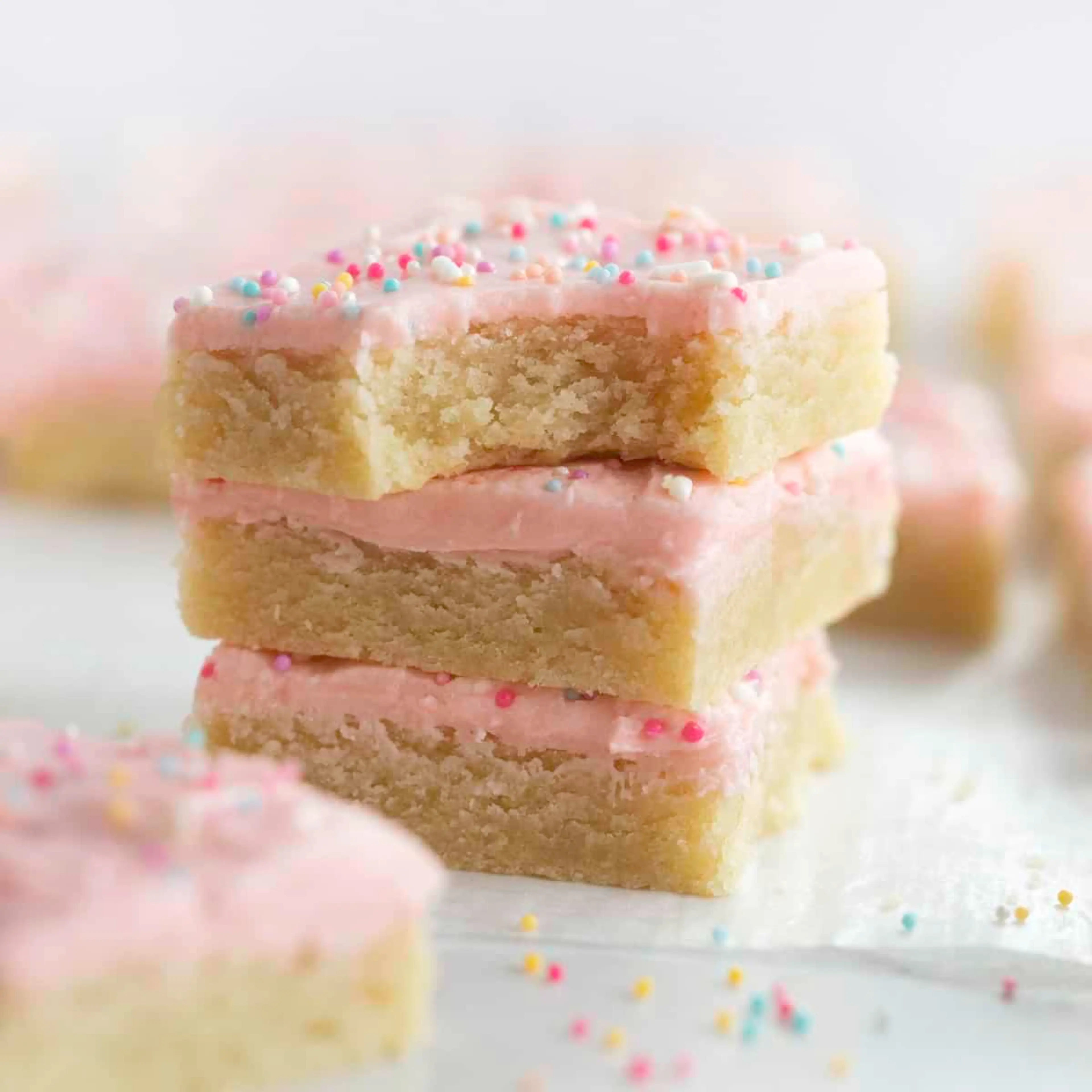 Frosted Sugar Cookie Bars