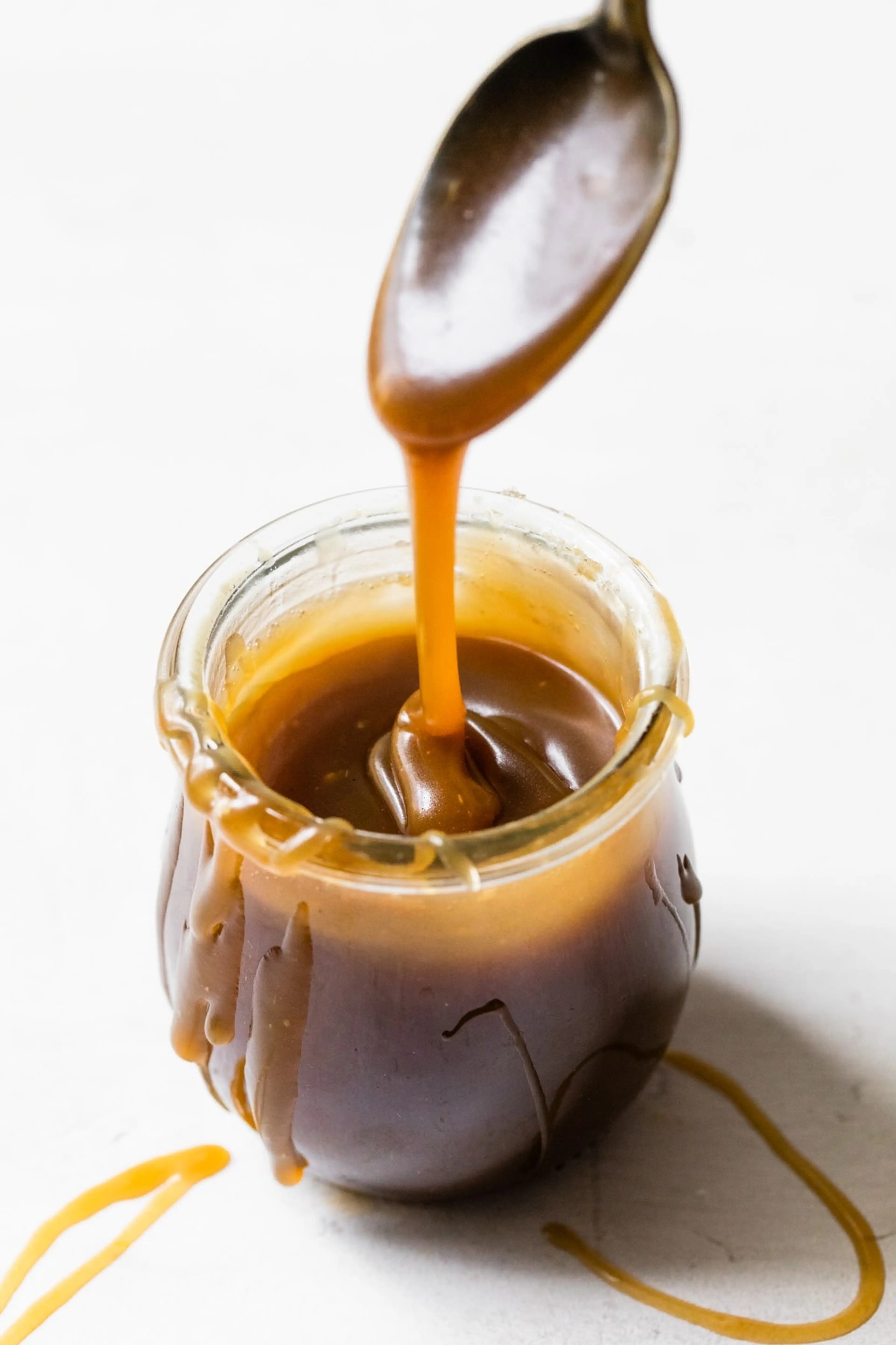 Healthier Salted Caramel Sauce